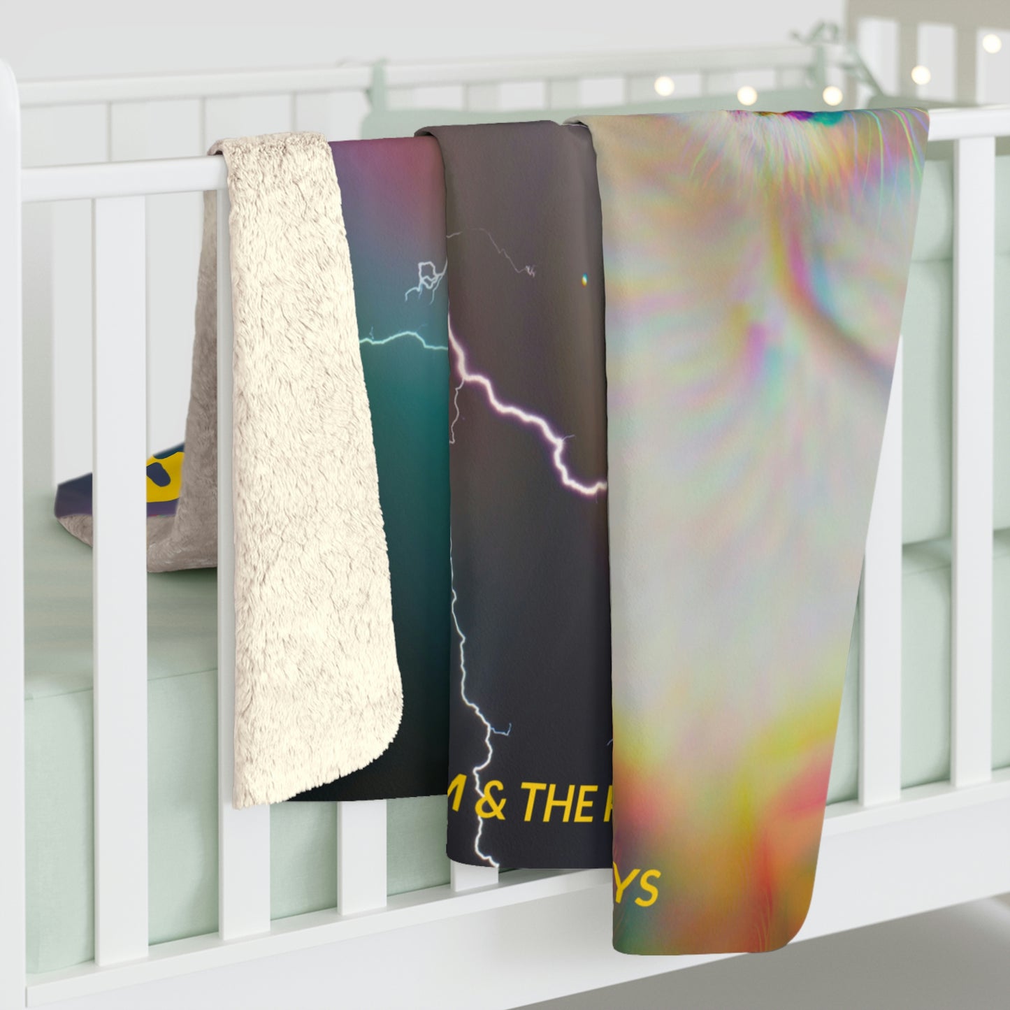 Yogurt Lips Sherpa Fleece Blanket