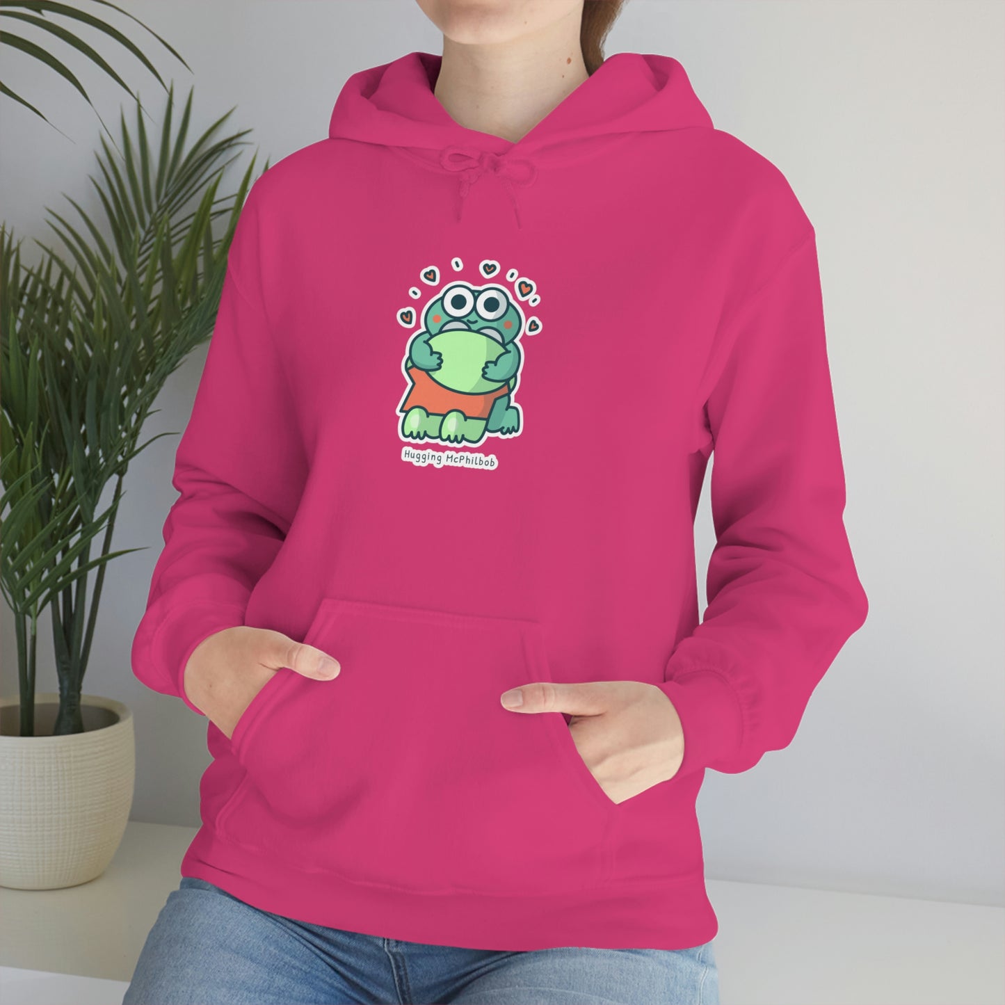 Hugging McPhilbob Unisex Heavy Blend™ Hooded Sweatshirt