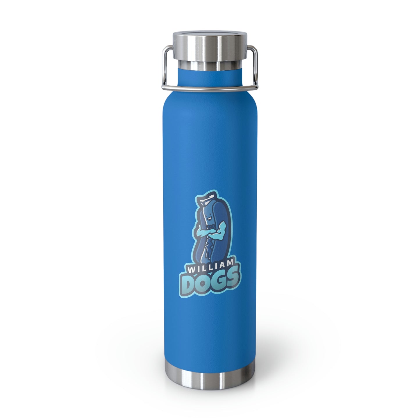 William Dog's Copper Vacuum Insulated Bottle, 22oz