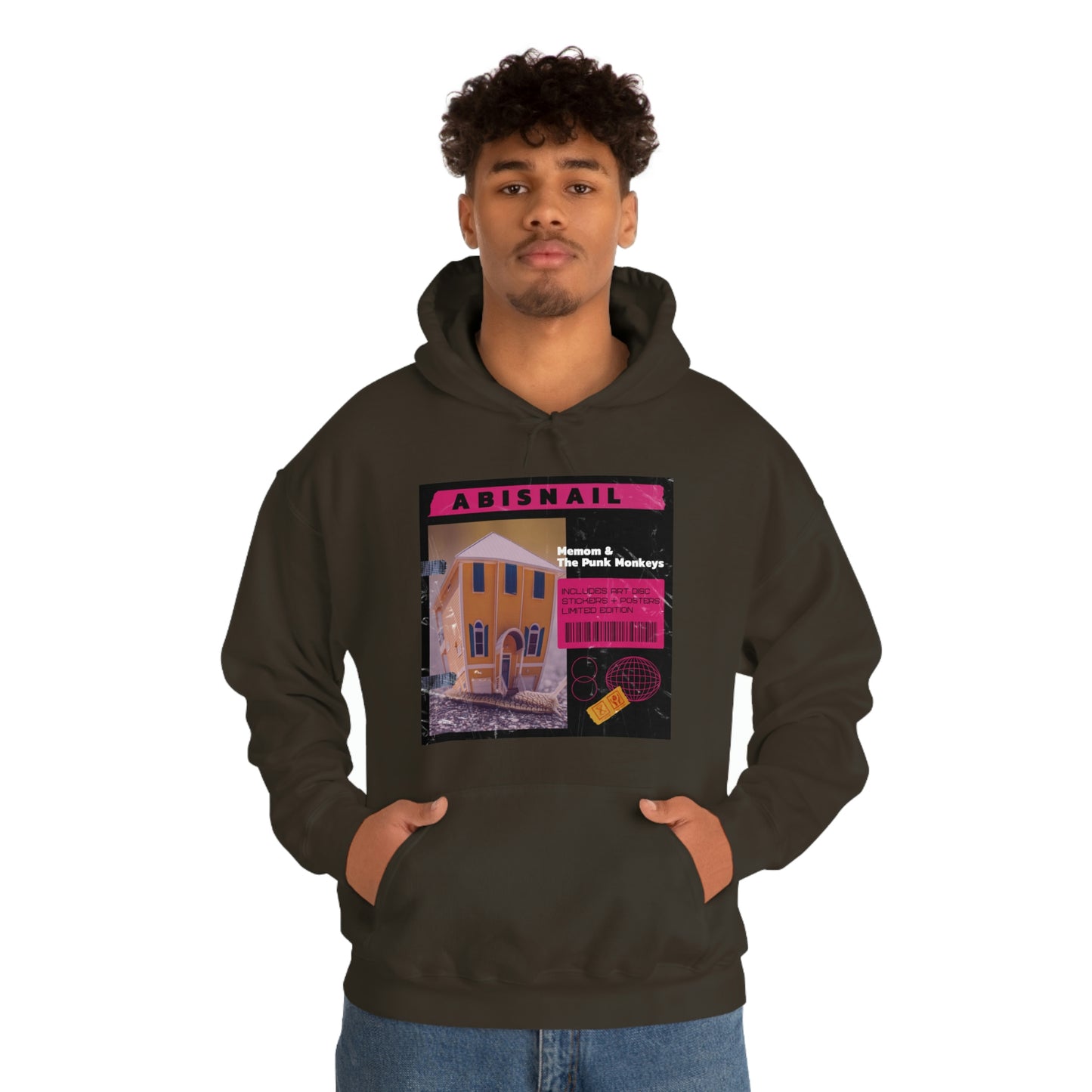 Abisnail Unisex Heavy Blend™ Hooded Sweatshirt