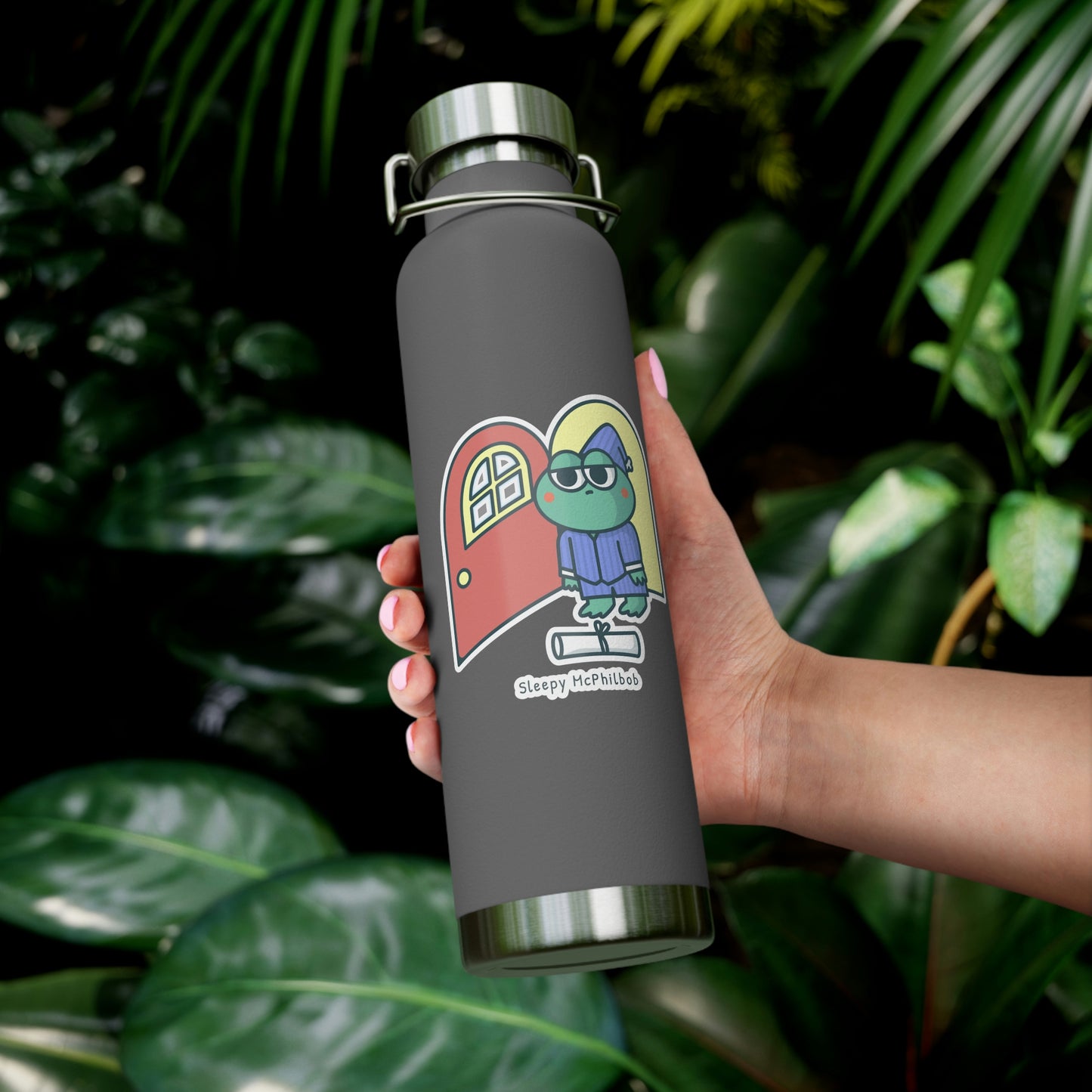 Sleepy McPhilbob 22oz Vacuum Insulated Bottle