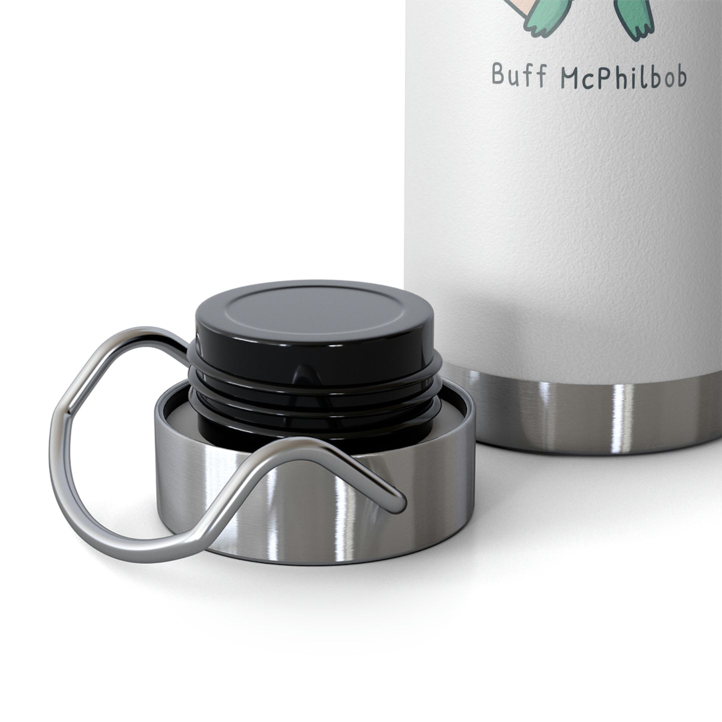 Buff McPhilbob Copper Vacuum Insulated Bottle, 22oz