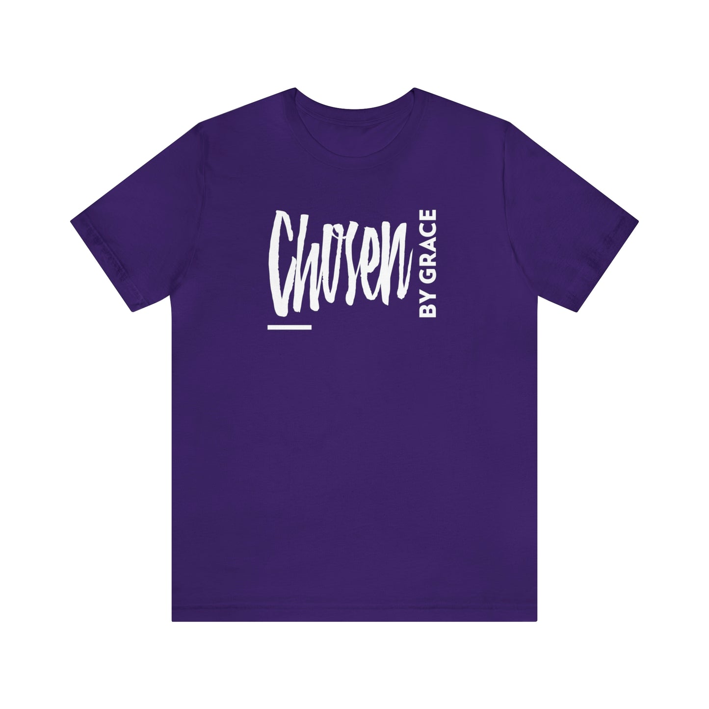 Chosen By Grace Sideways Unisex Jersey Short Sleeve Tee