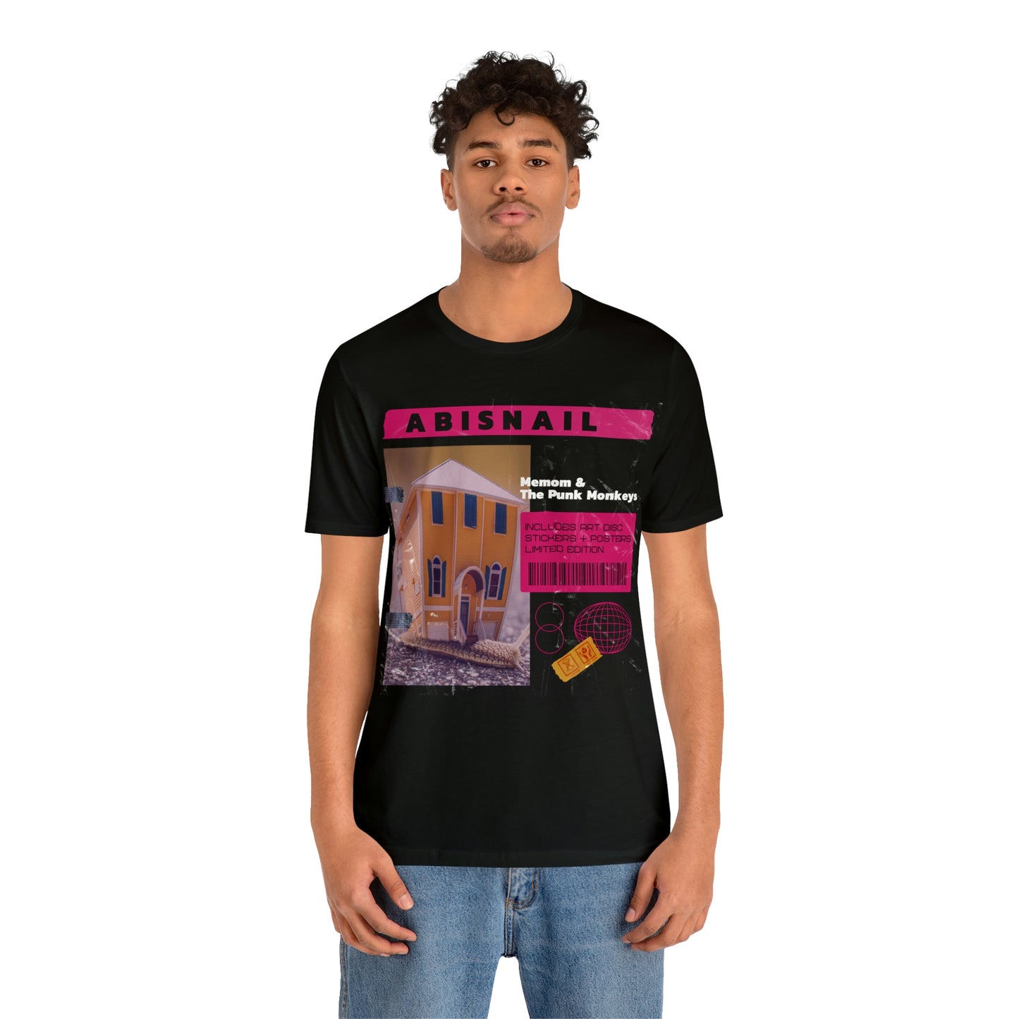 Abisnail Unisex Jersey Short Sleeve Tee