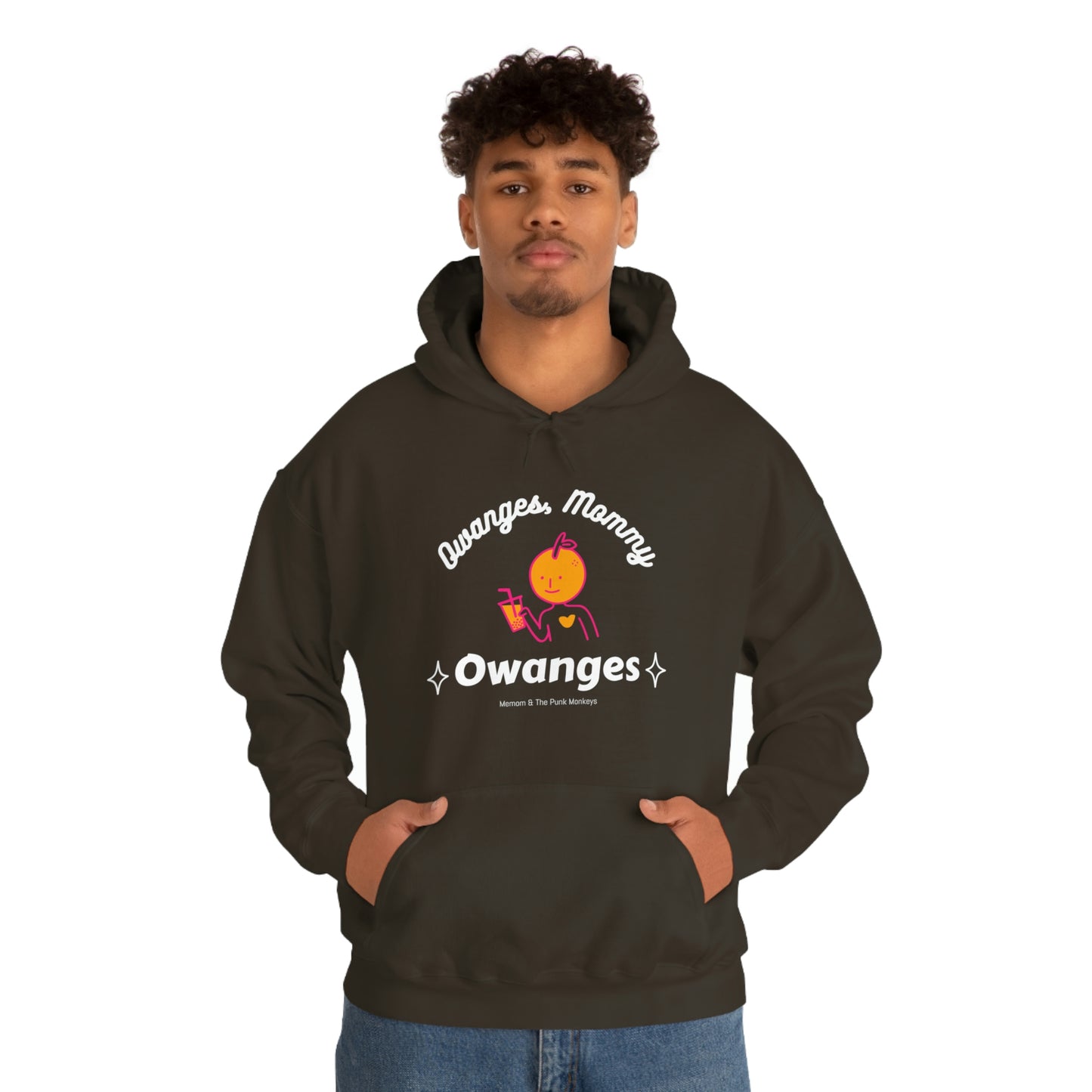 Owanges, Mommy, Owanges Unisex Heavy Blend™ Hooded Sweatshirt