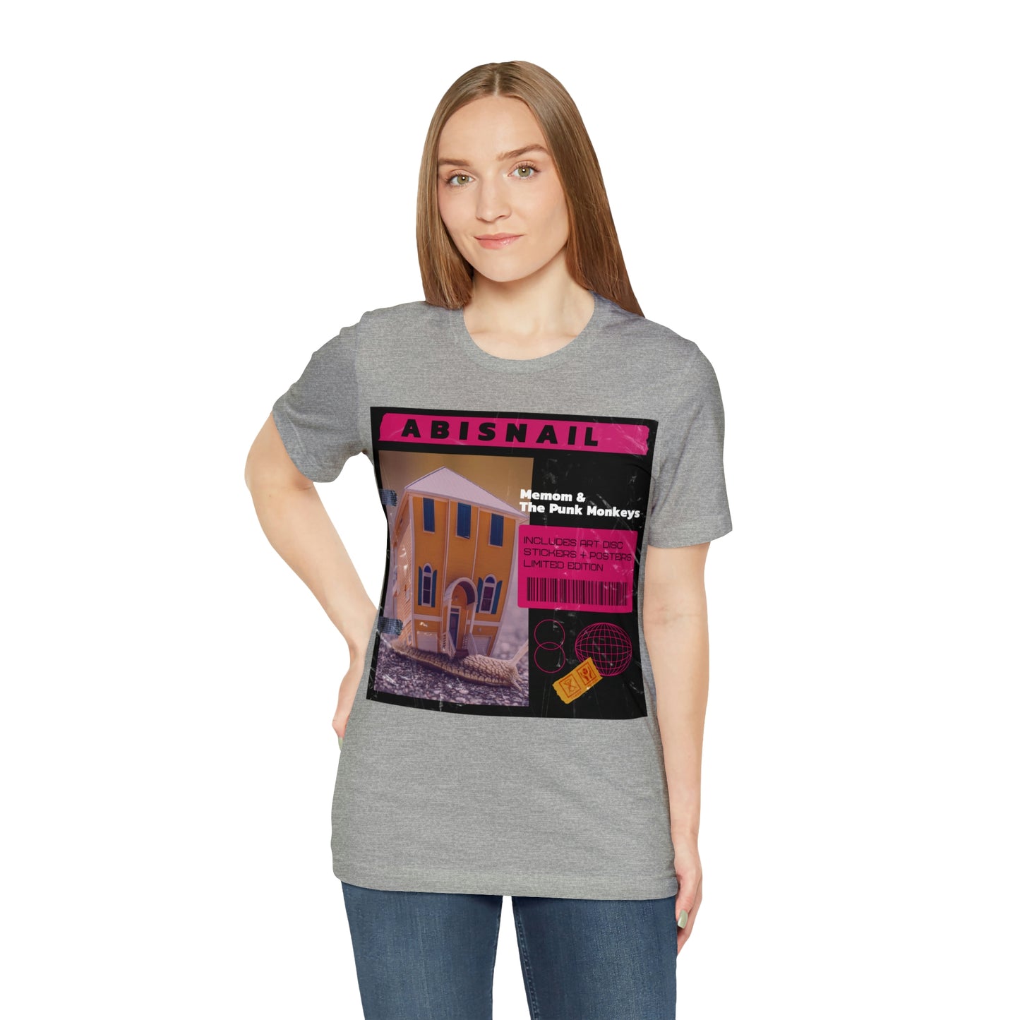 Abisnail Unisex Jersey Short Sleeve Tee