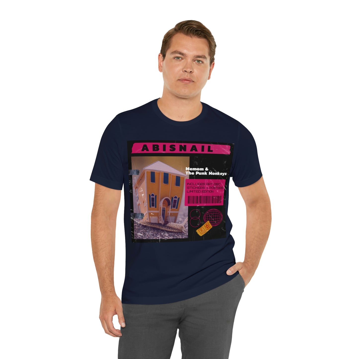 Abisnail Unisex Jersey Short Sleeve Tee