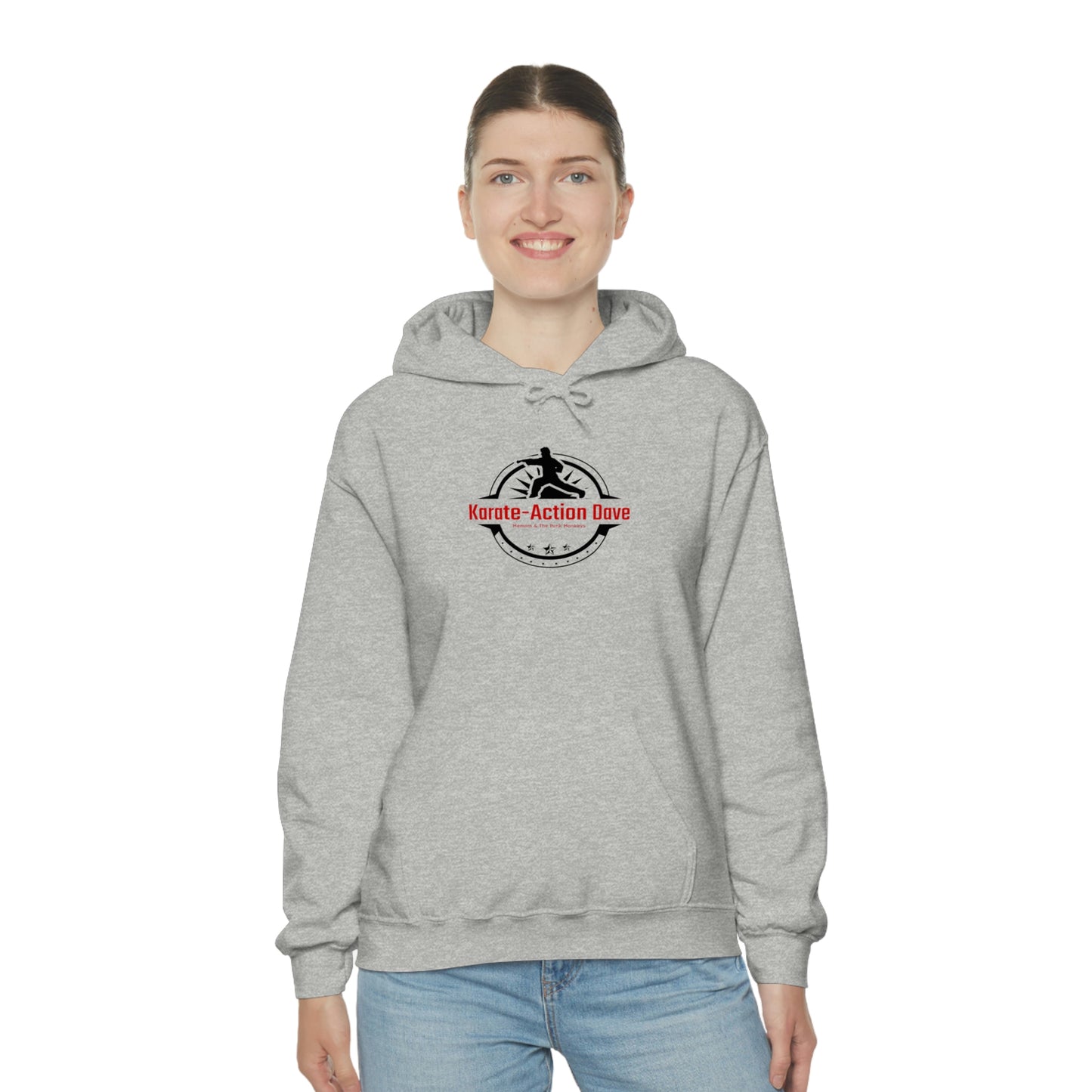 Karate Action Dave Unisex Heavy Blend™ Hooded Sweatshirt