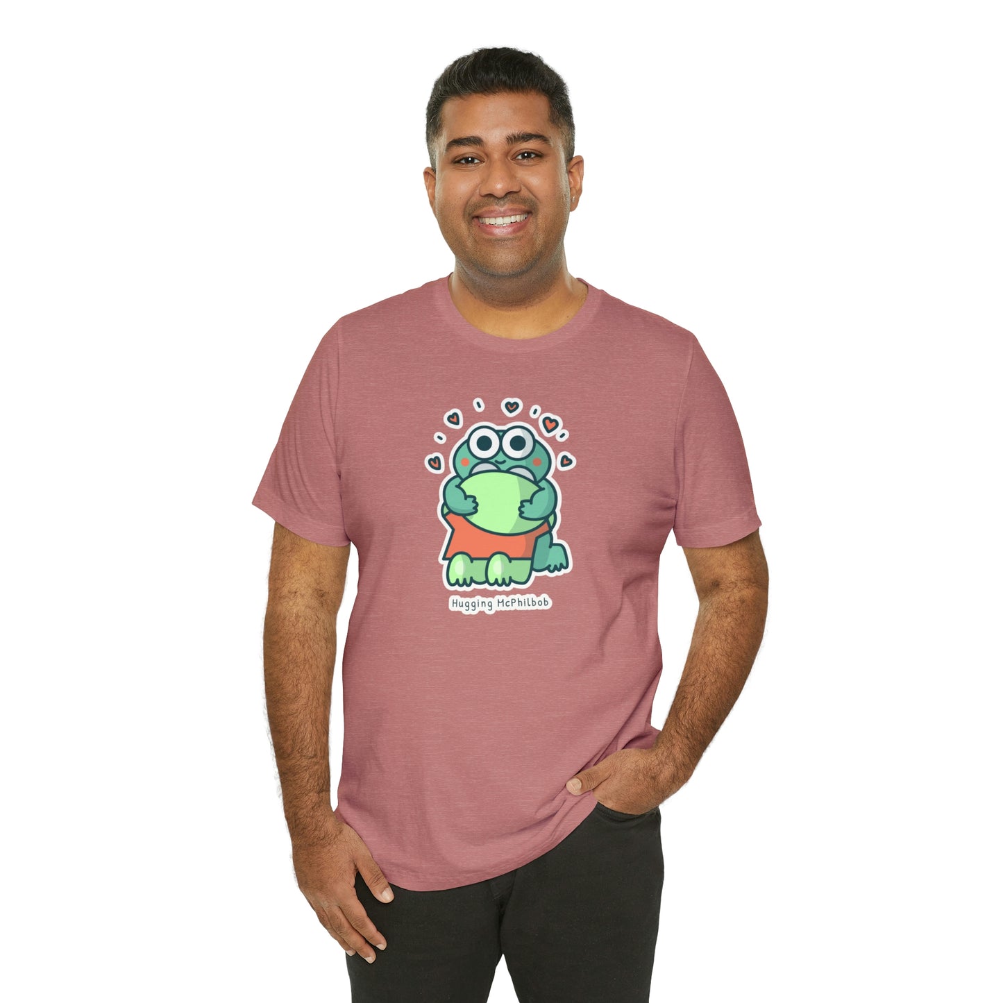Hugging McPhilbob Unisex Jersey Short Sleeve Tee