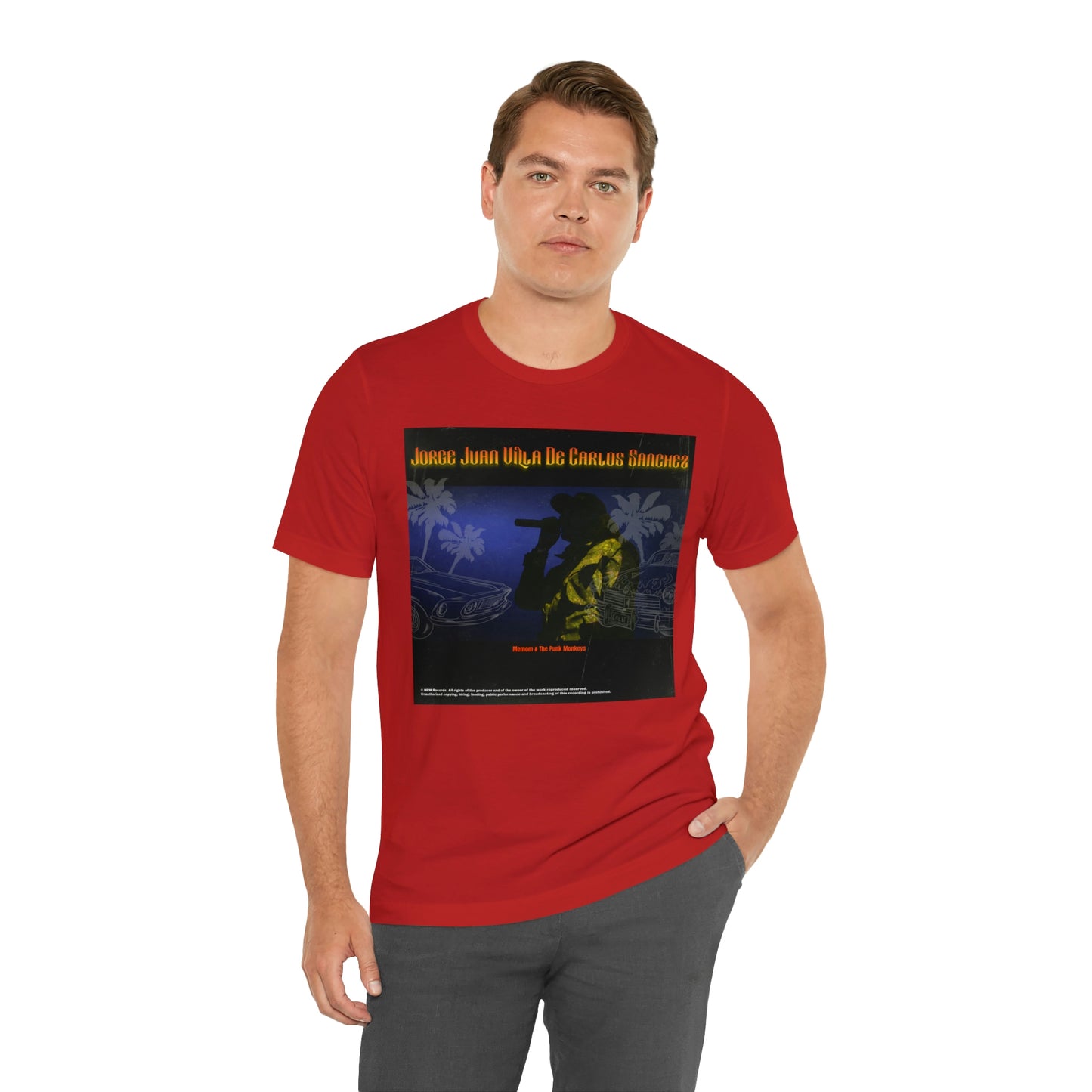 Jorge Juan Villa De Carlos Sanchez Unisex Jersey Short Sleeve Tee