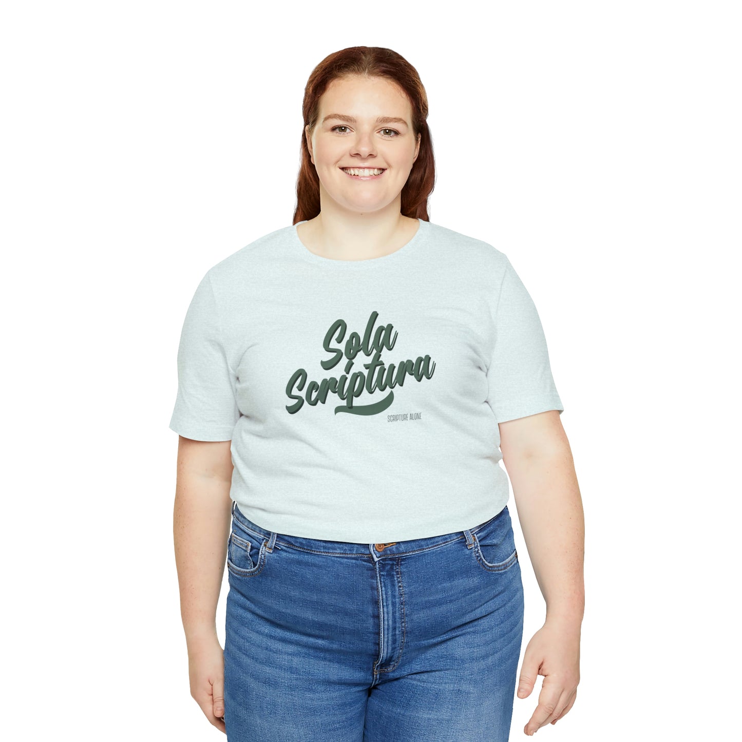 Sola Scriptura Unisex Jersey Short Sleeve Tee