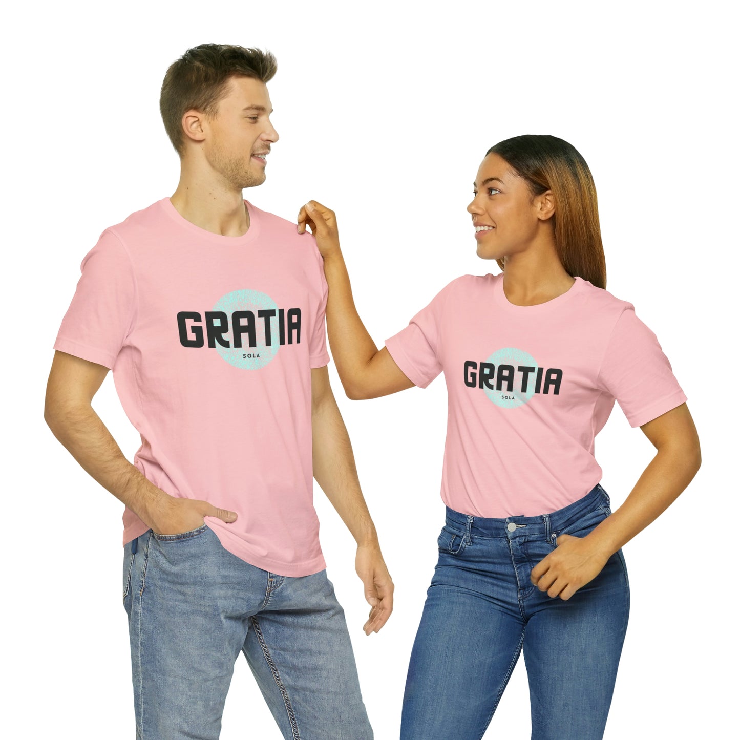 Sola Gratia Unisex Jersey Short Sleeve Tee
