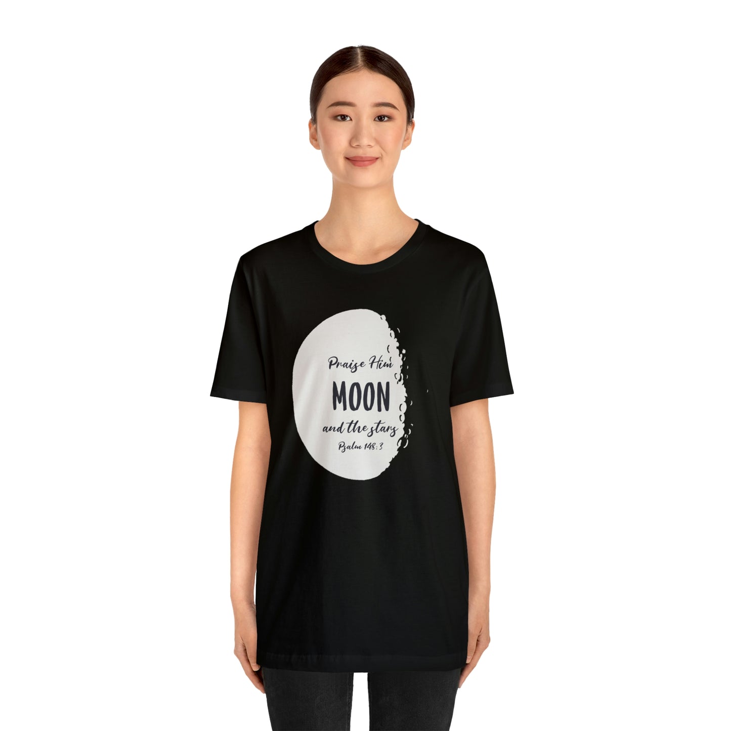 The Moon Unisex Jersey Short Sleeve Tee