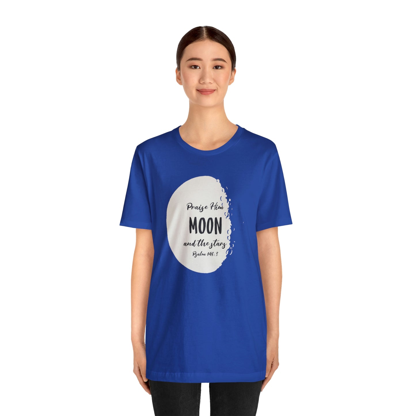 The Moon Unisex Jersey Short Sleeve Tee