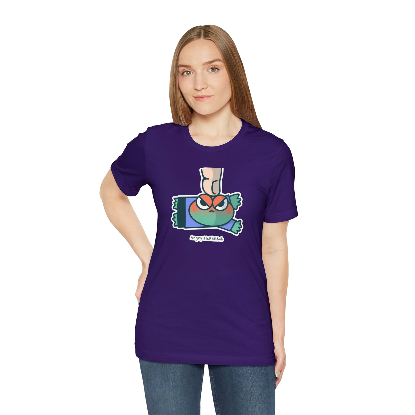Angry McPhilbob Unisex Jersey Short Sleeve Tee