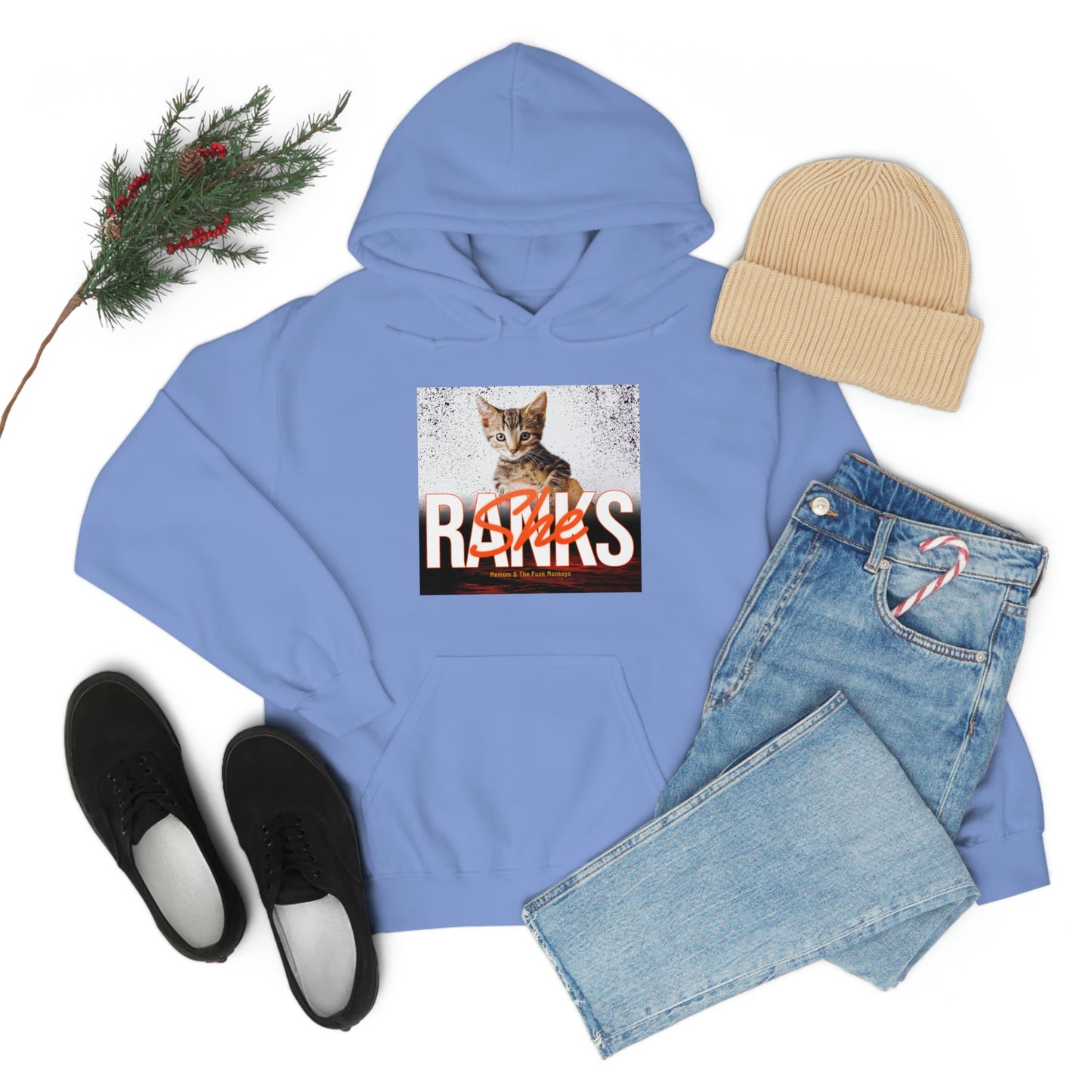 She Ranks Unisex Heavy Blend™ Hooded Sweatshirt