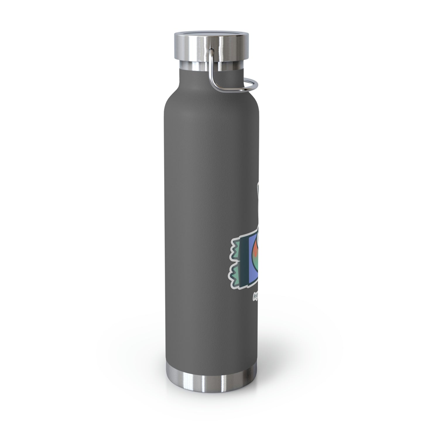 Angry McPhilbob Copper Vacuum Insulated Bottle, 22oz