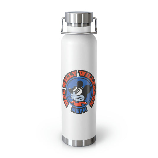 Wee Willy Willerson Copper Vacuum Insulated Bottle, 22oz