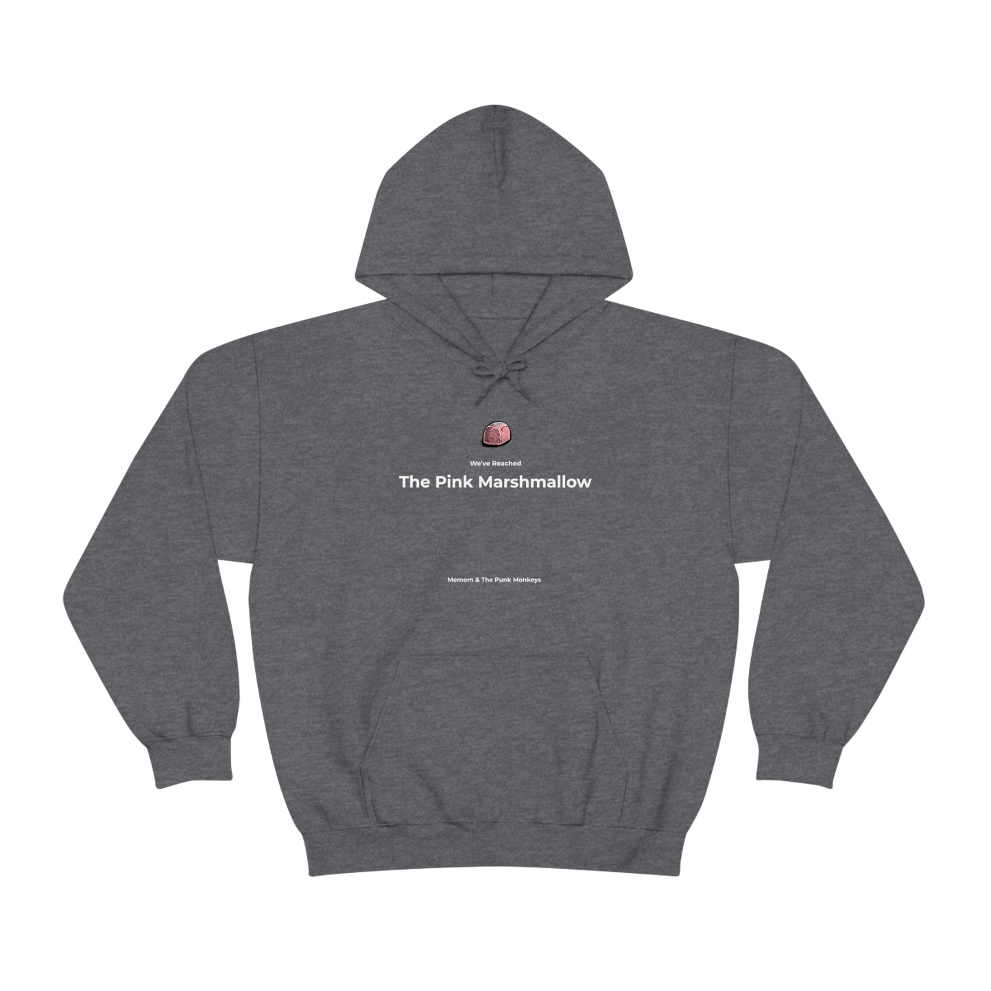 We've Reached the Pink Marshmallow Unisex Heavy Blend™ Hooded Sweatshirt