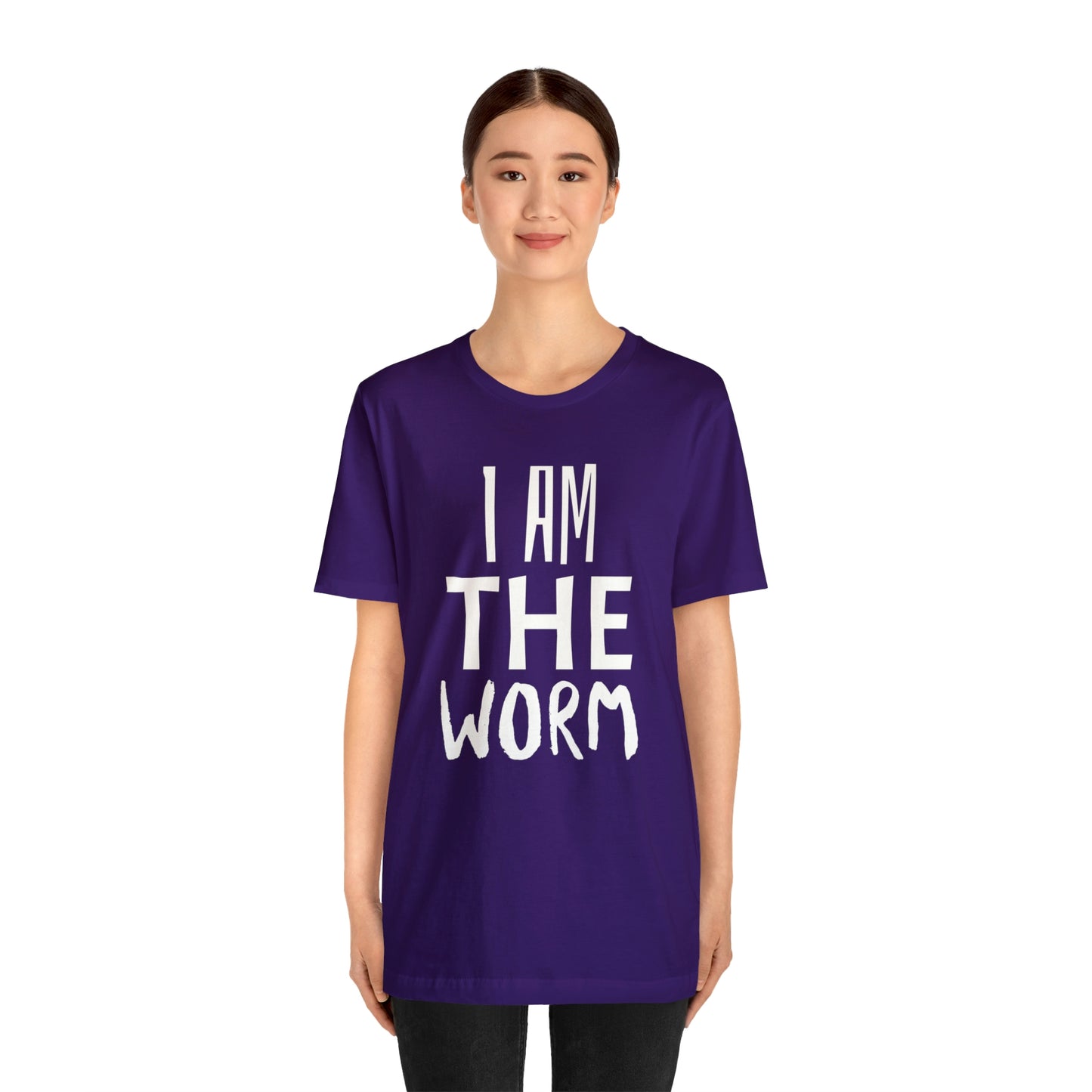 I Am The Worm Unisex Jersey Short Sleeve Tee