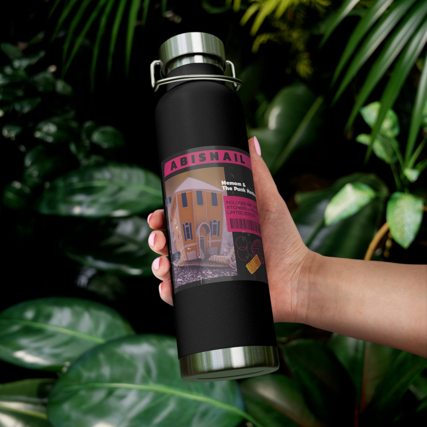 Abisnail 22oz Vacuum Insulated Bottle