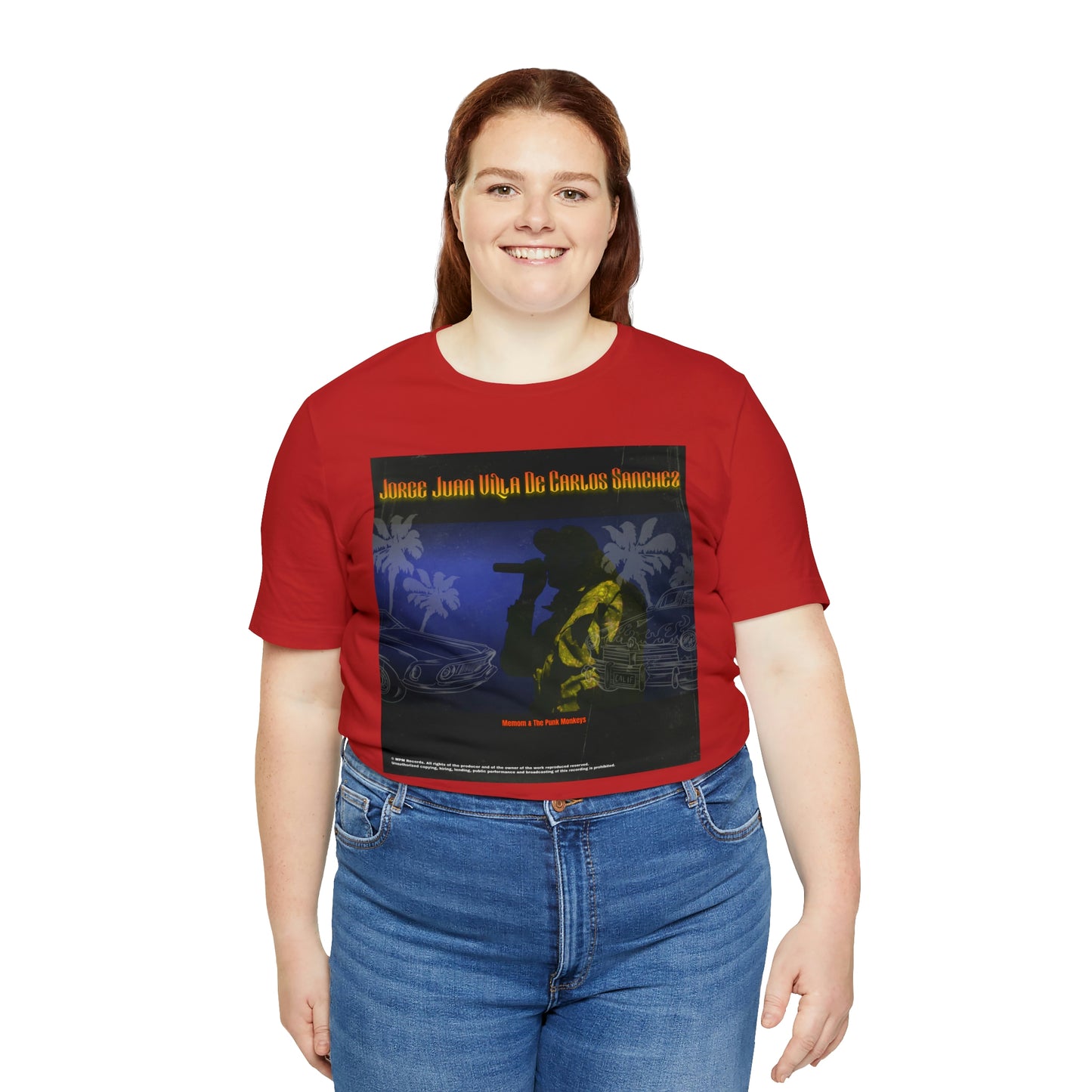 Jorge Juan Villa De Carlos Sanchez Unisex Jersey Short Sleeve Tee