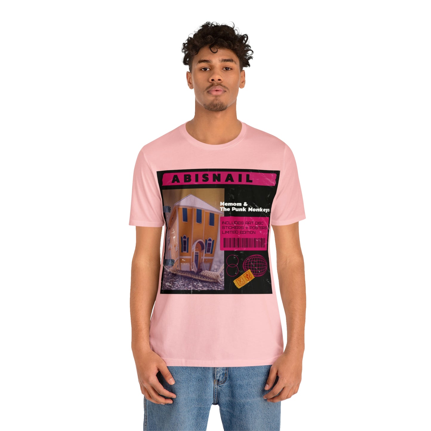 Abisnail Unisex Jersey Short Sleeve Tee