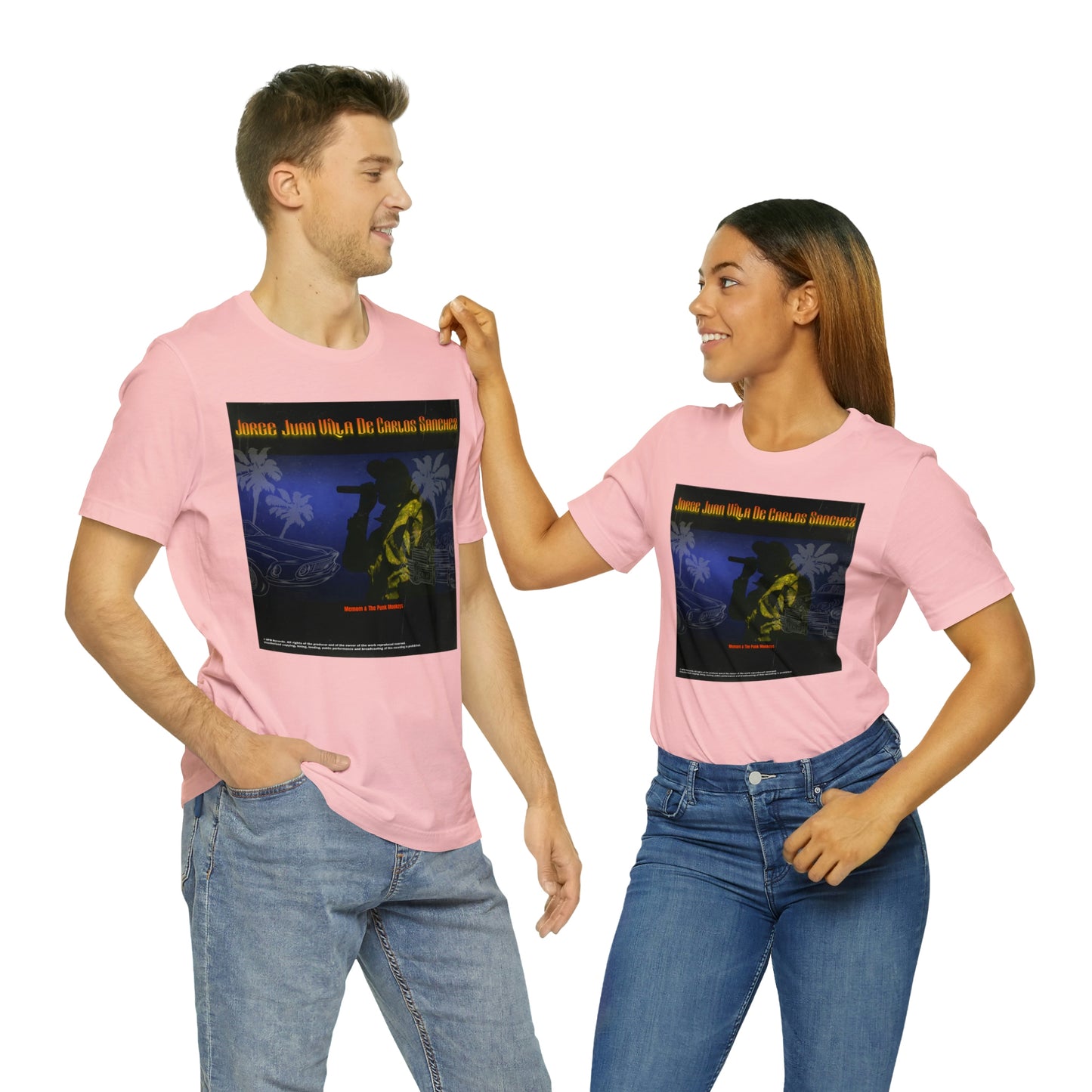 Jorge Juan Villa De Carlos Sanchez Unisex Jersey Short Sleeve Tee