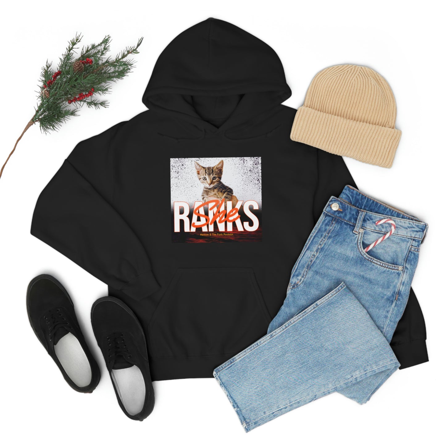 She Ranks Unisex Heavy Blend™ Hooded Sweatshirt