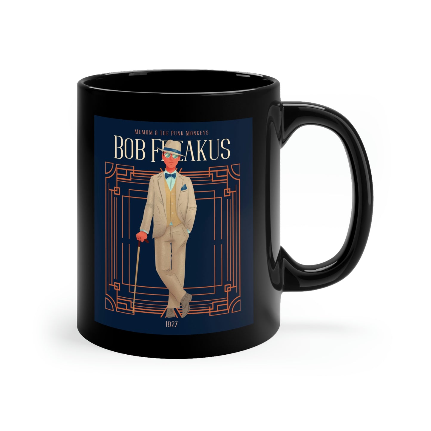 Bob Freakus 11oz Black Mug