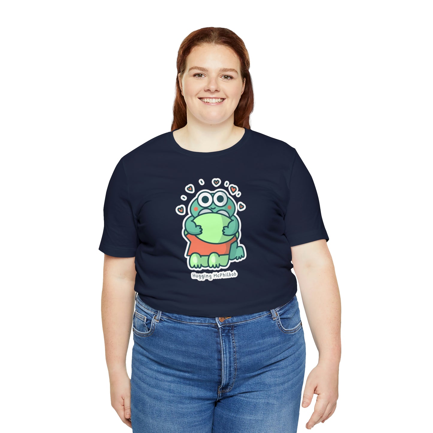 Hugging McPhilbob Unisex Jersey Short Sleeve Tee