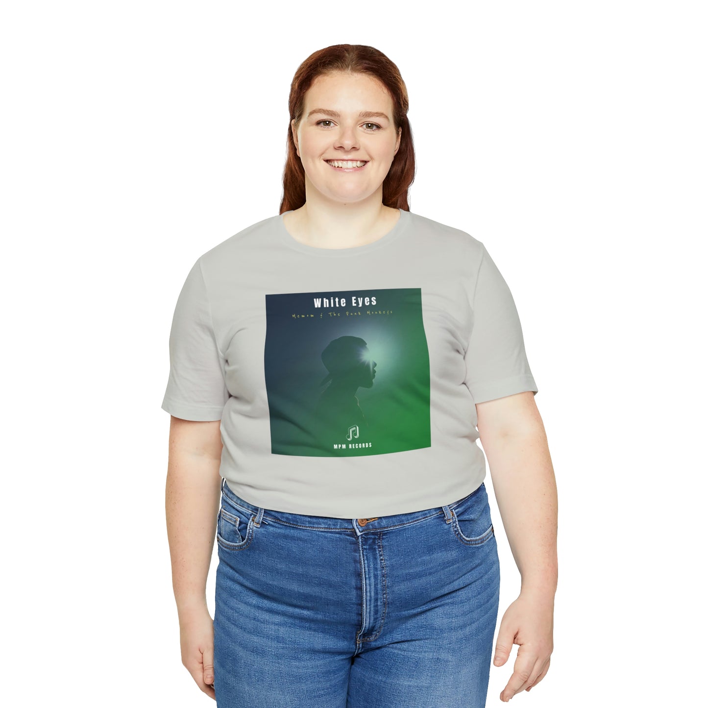 White Eyes Unisex Jersey Short Sleeve Tee