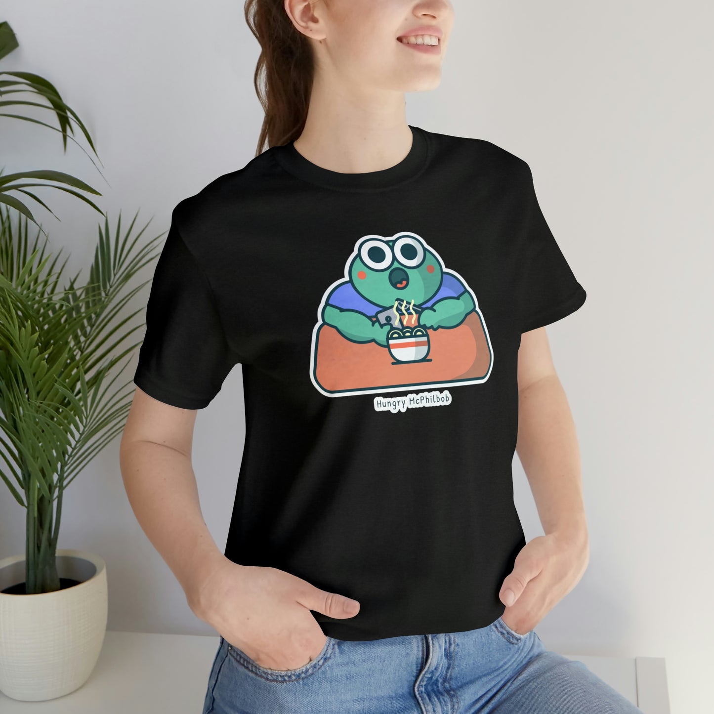 Hungry McPhilbob Unisex Jersey Short Sleeve Tee