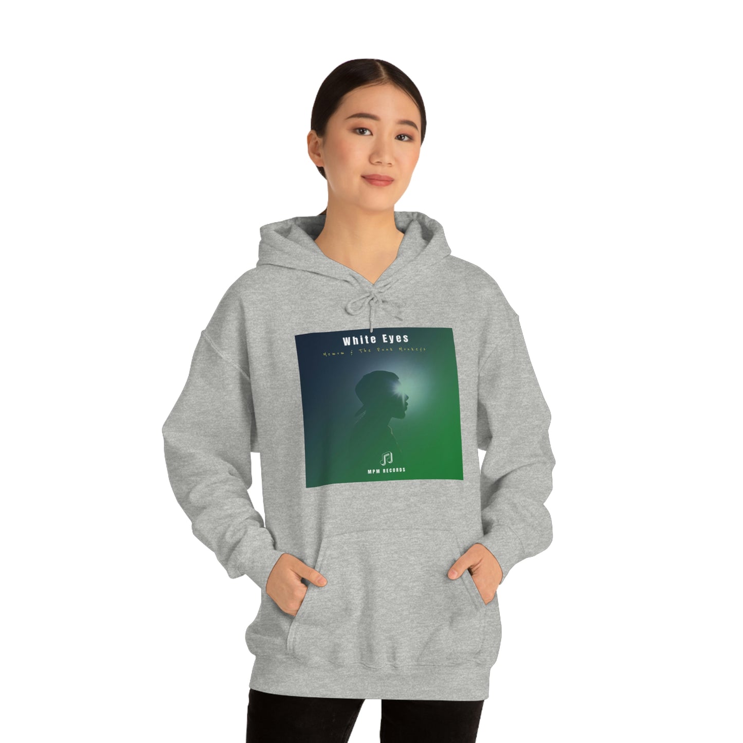 White Eyes Unisex Heavy Blend™ Hooded Sweatshirt