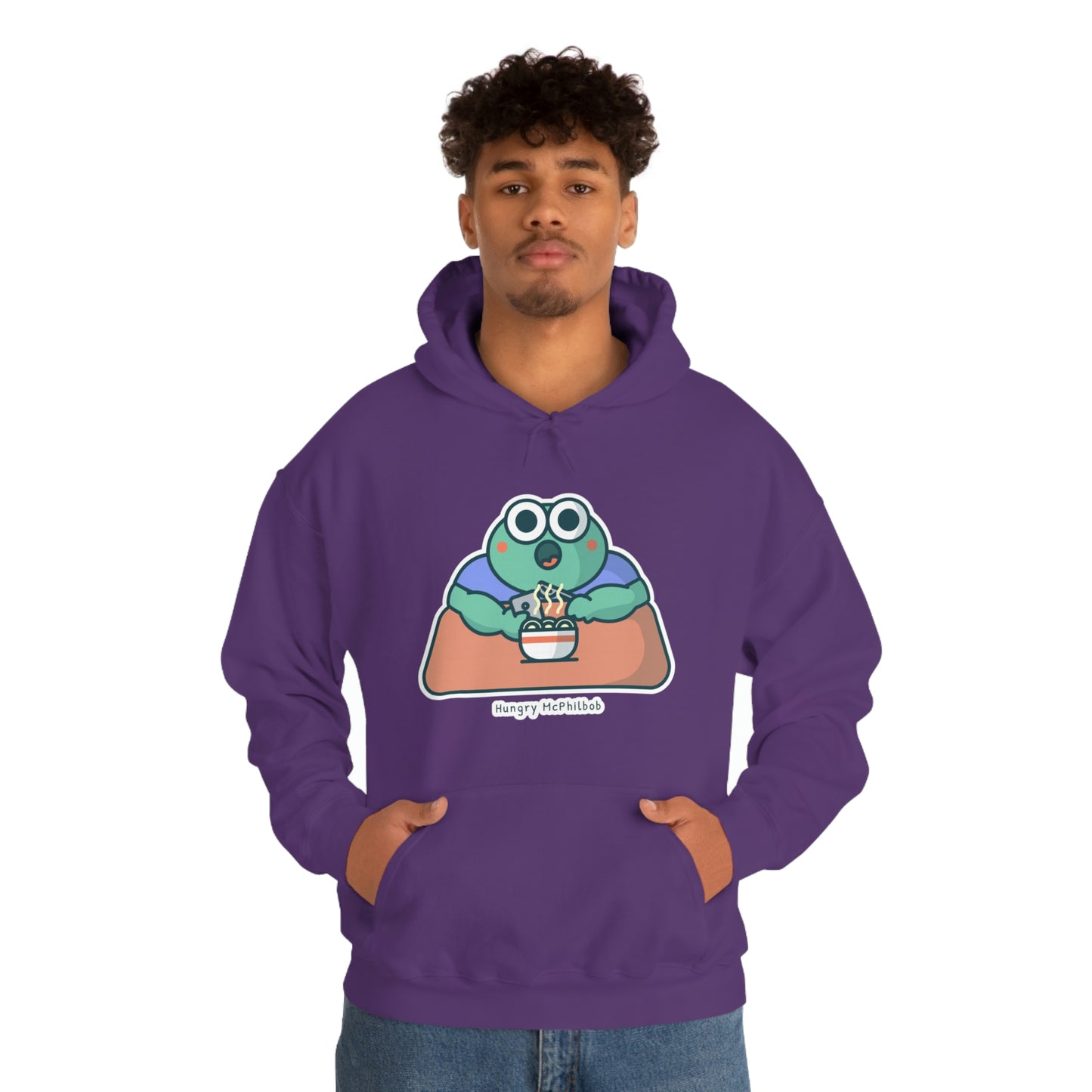Hungry McPhilbob Unisex Heavy Blend™ Hooded Sweatshirt