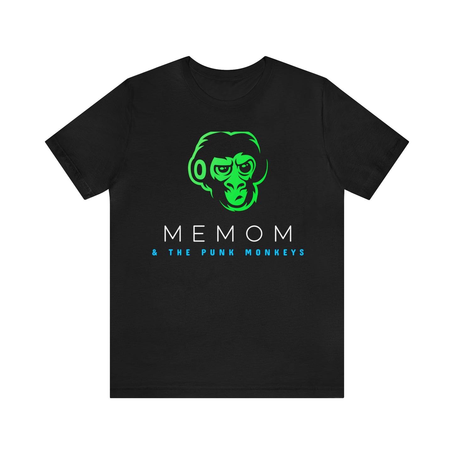 Memom and the Punk Monkeys Logo Unisex Jersey Short Sleeve Tee