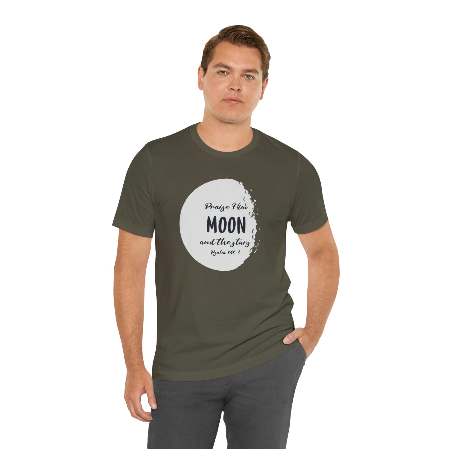 The Moon Unisex Jersey Short Sleeve Tee