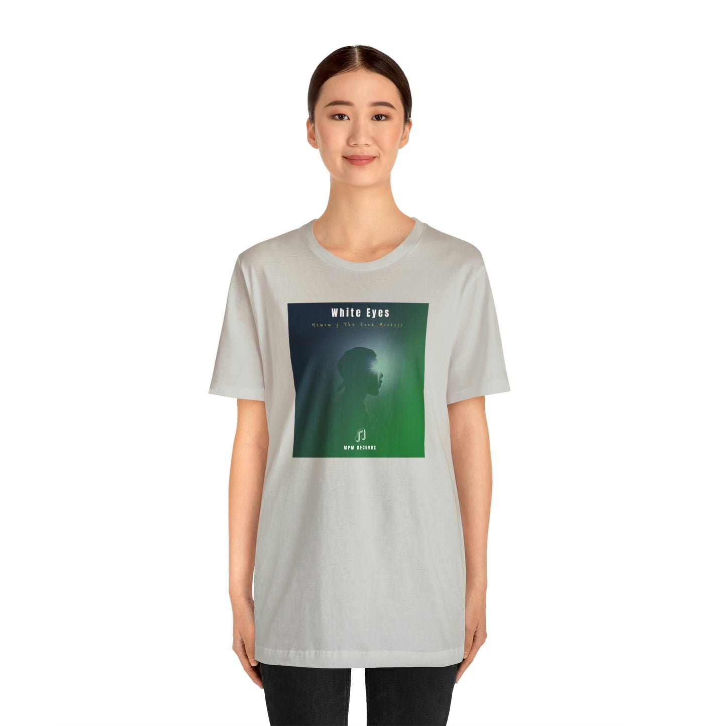 White Eyes Unisex Jersey Short Sleeve Tee