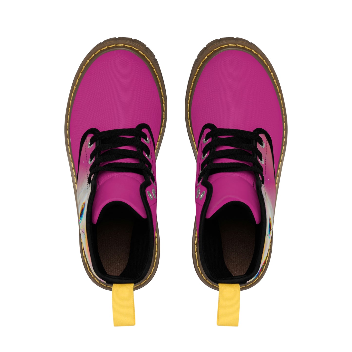 Yogurt Lips Canvas Boots