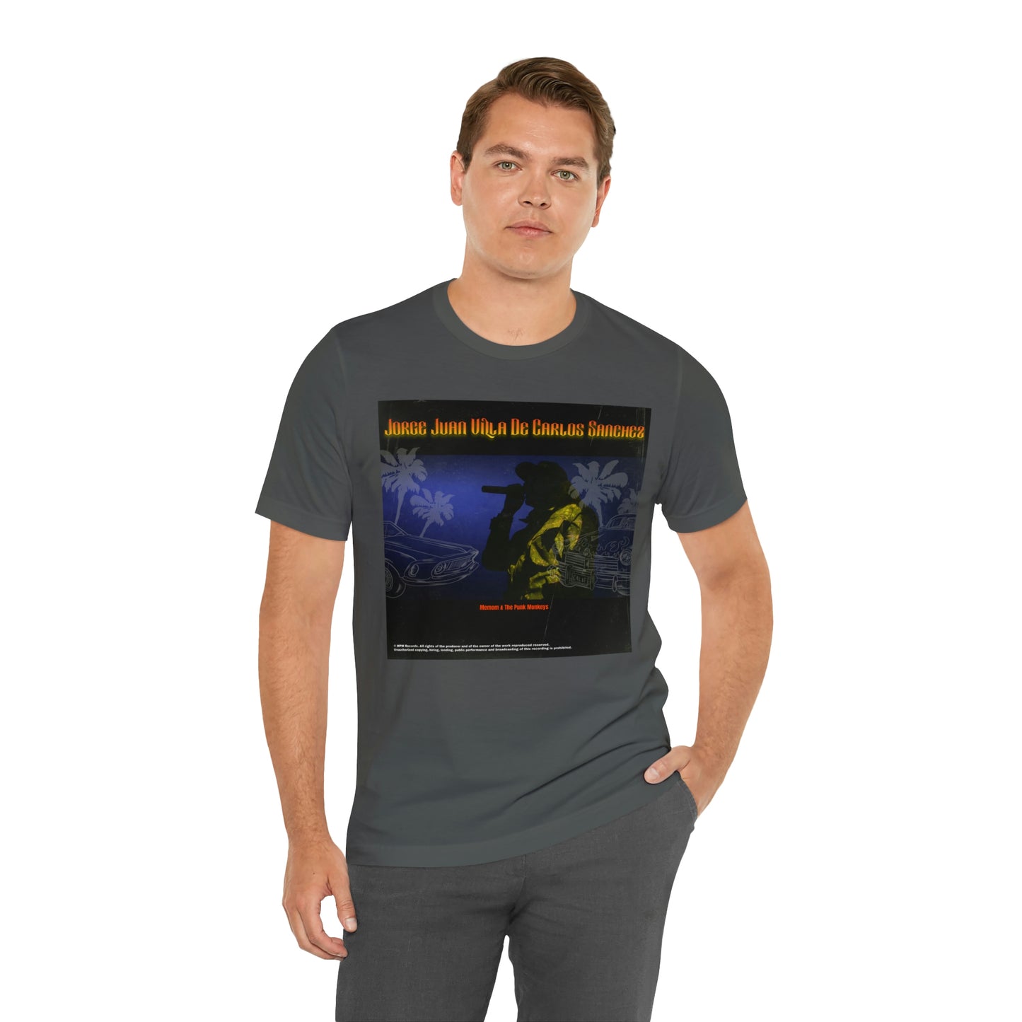 Jorge Juan Villa De Carlos Sanchez Unisex Jersey Short Sleeve Tee