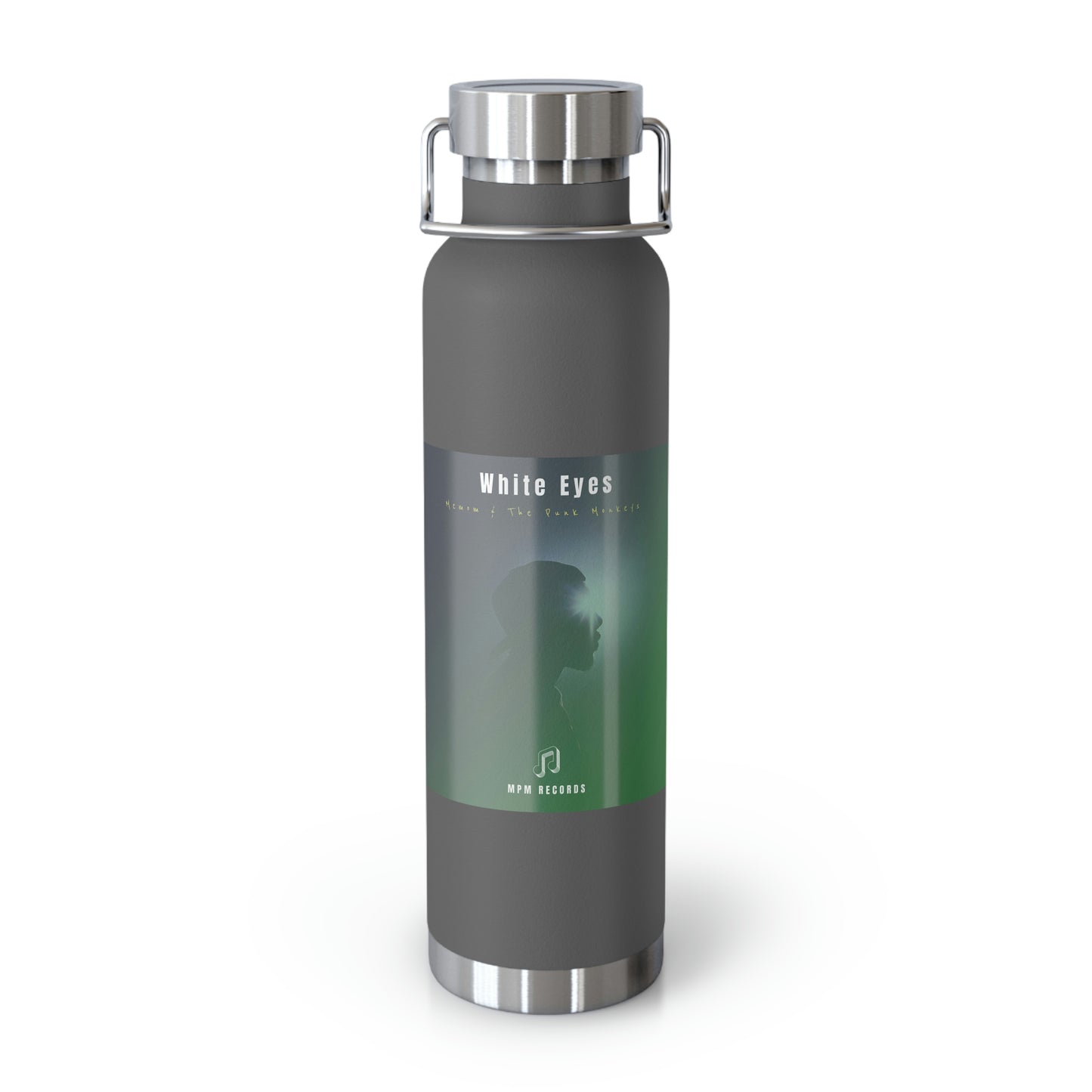White Eyes 22oz Vacuum Insulated Bottle