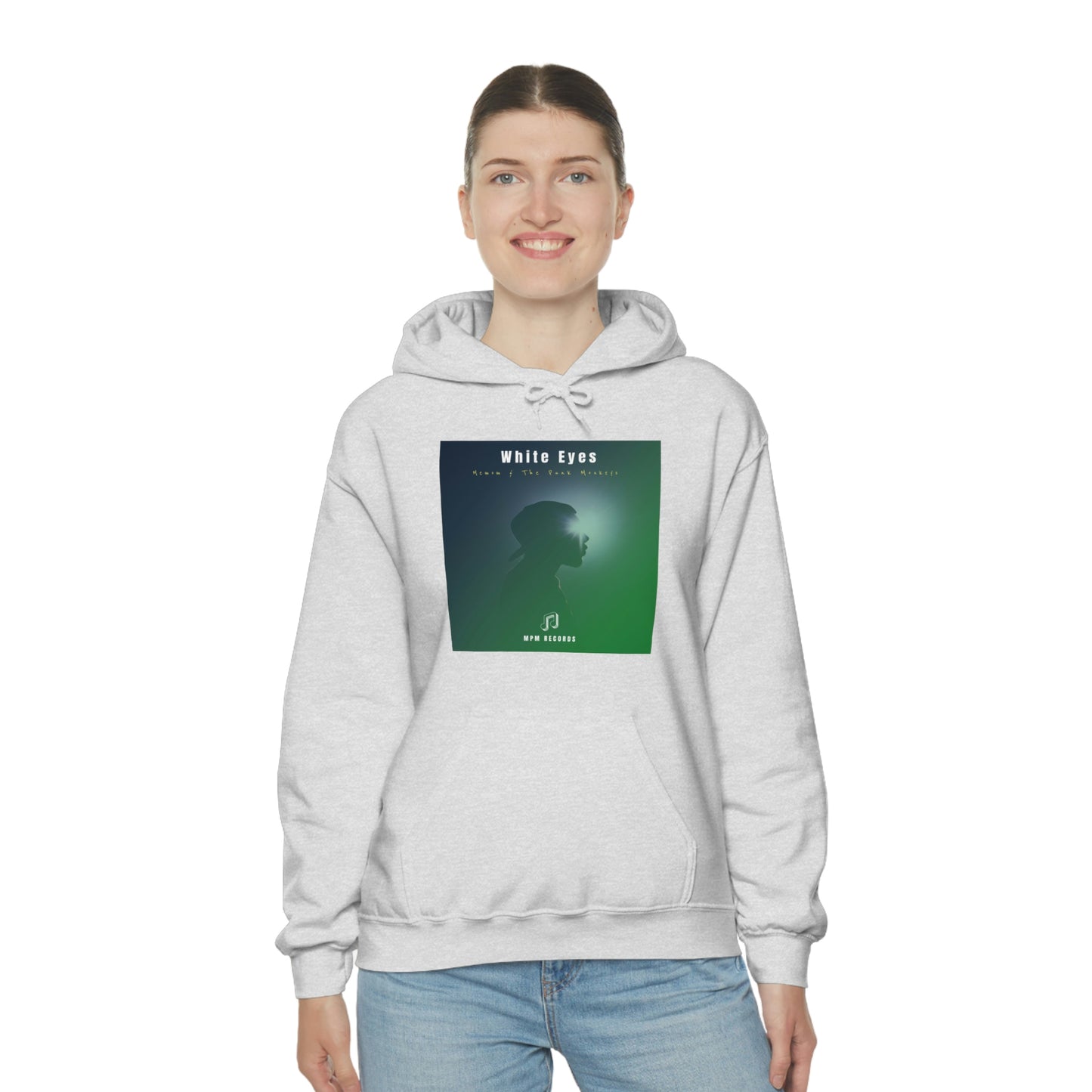 White Eyes Unisex Heavy Blend™ Hooded Sweatshirt