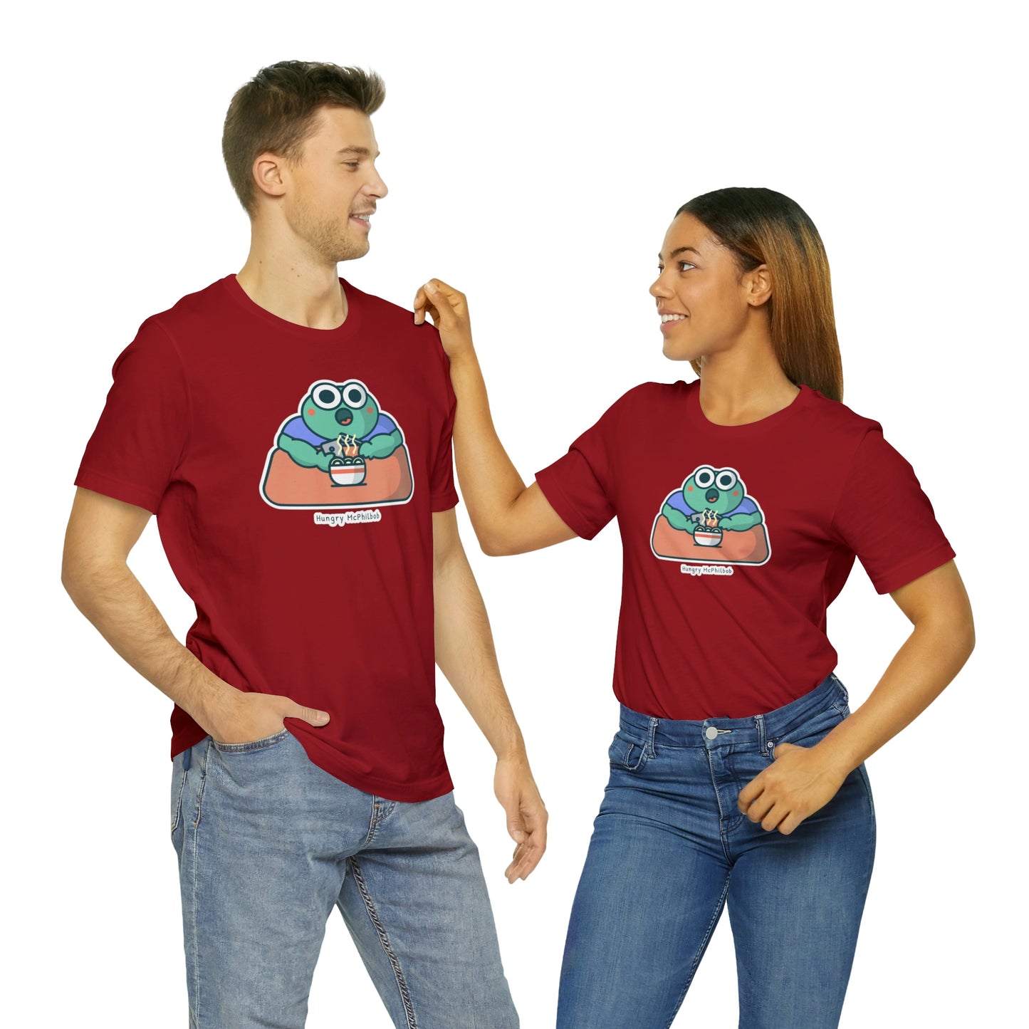 Hungry McPhilbob Unisex Jersey Short Sleeve Tee