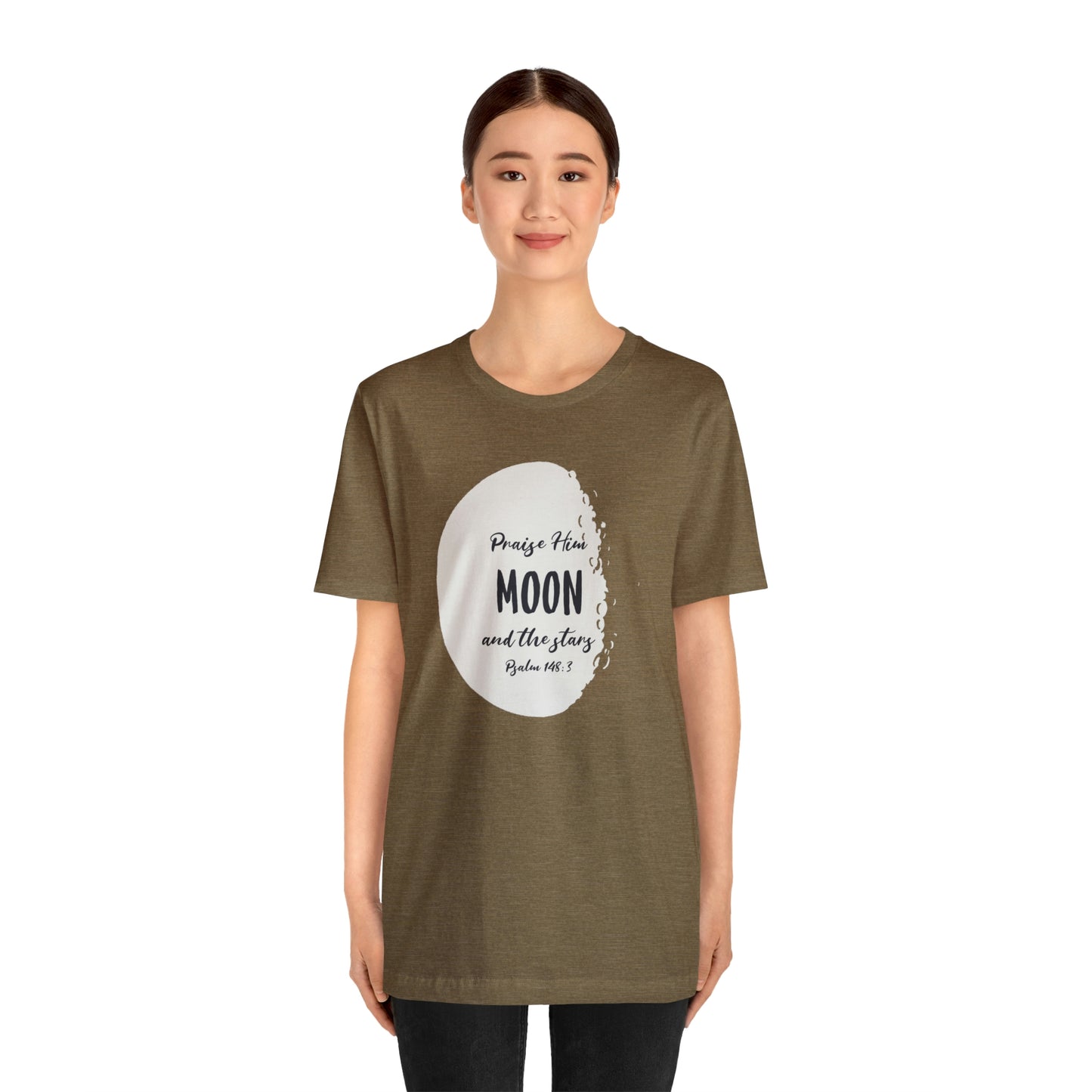 The Moon Unisex Jersey Short Sleeve Tee