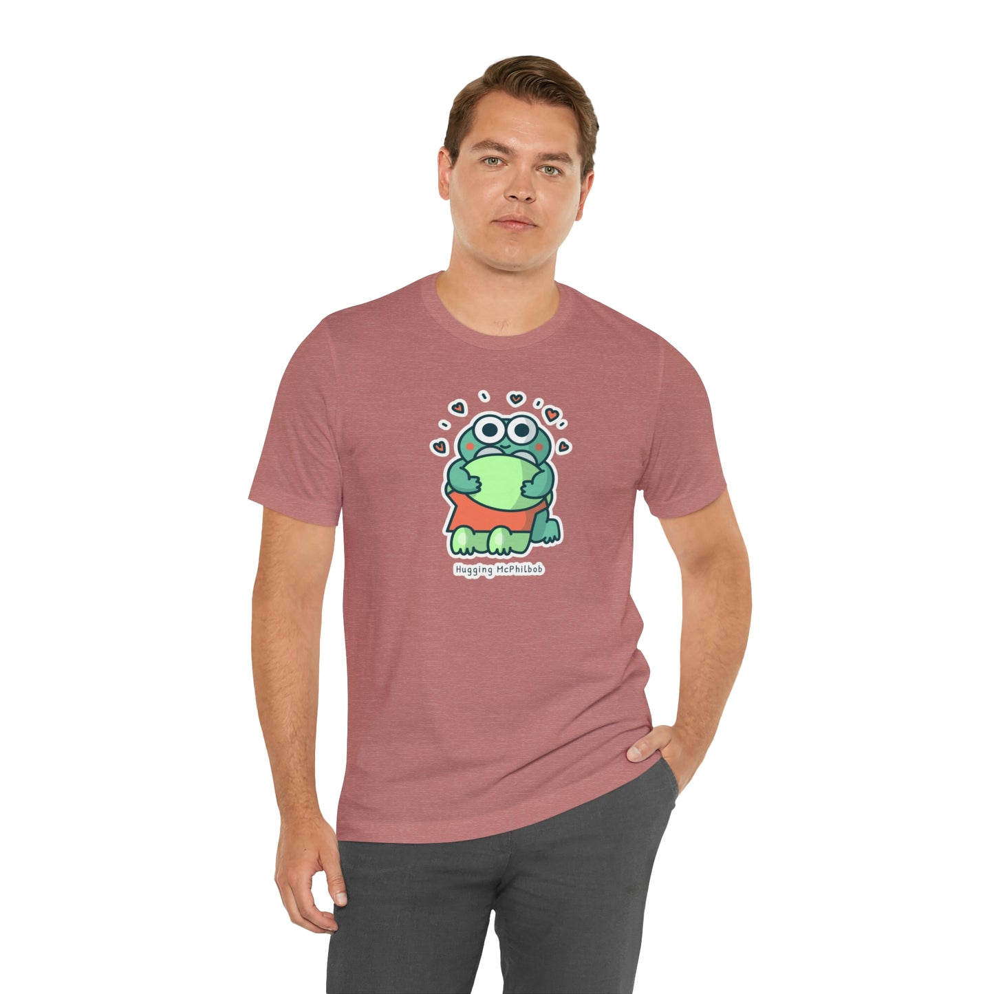 Hugging McPhilbob Unisex Jersey Short Sleeve Tee