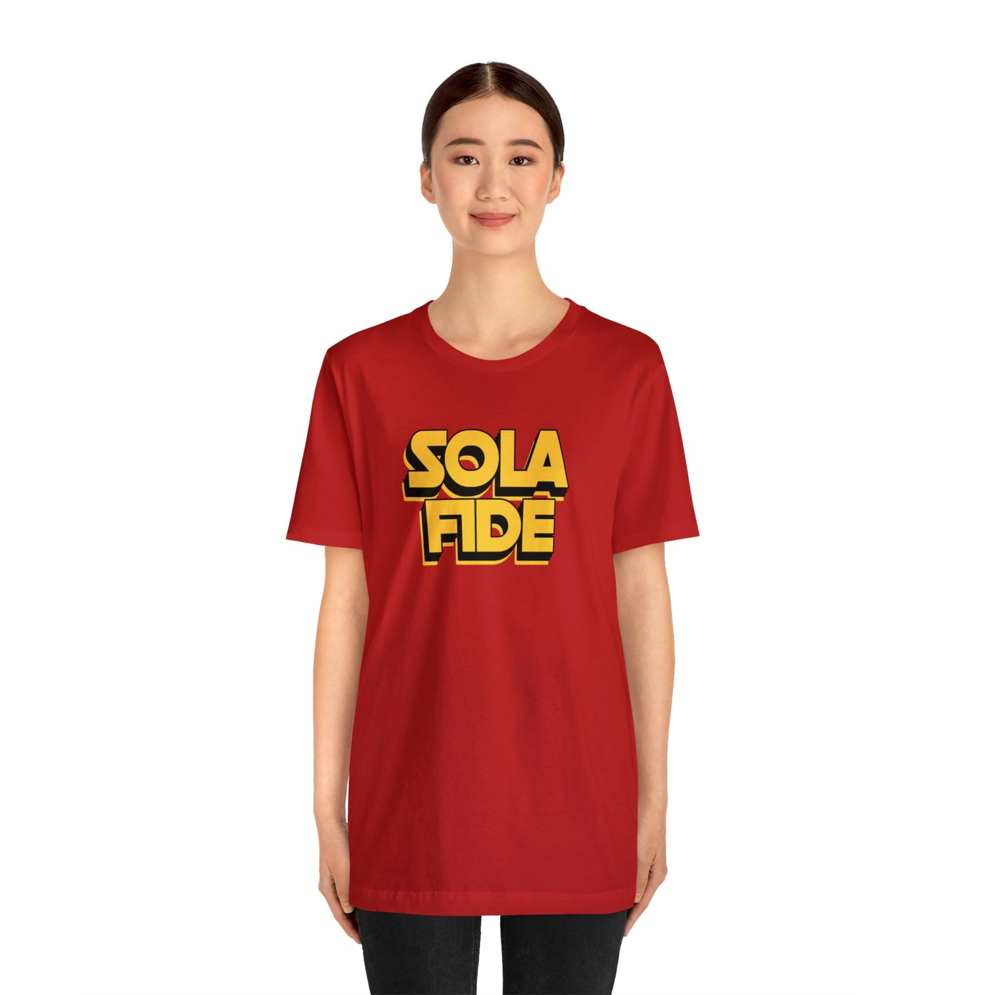 Sola Fide SW Unisex Jersey Short Sleeve Tee