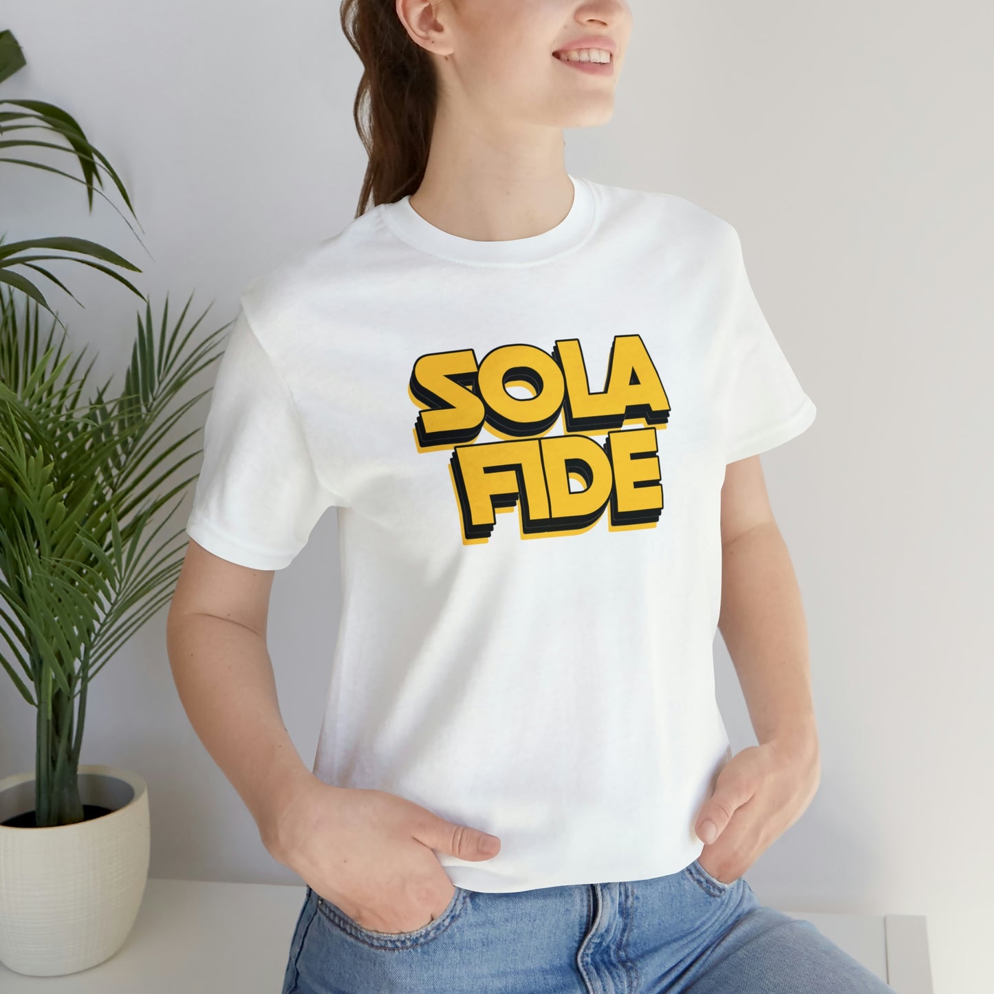 Sola Fide SW Unisex Jersey Short Sleeve Tee