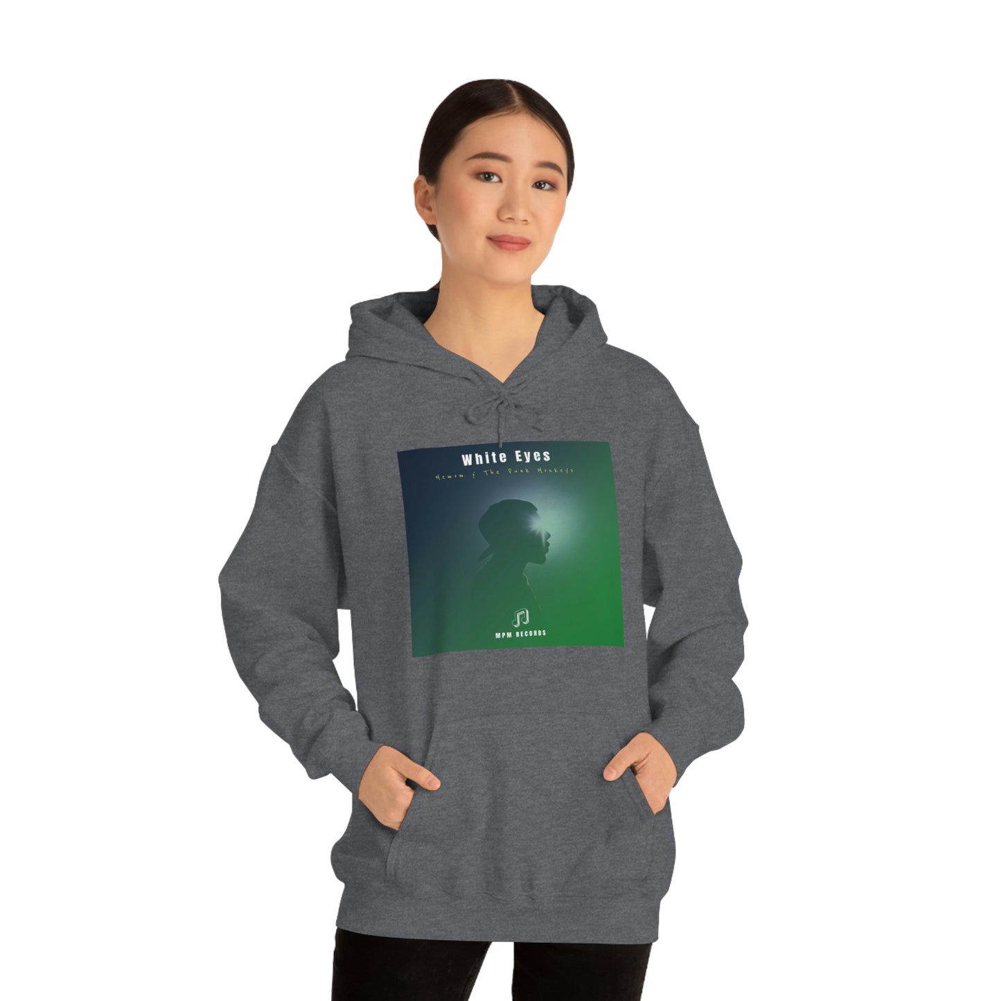 White Eyes Unisex Heavy Blend™ Hooded Sweatshirt