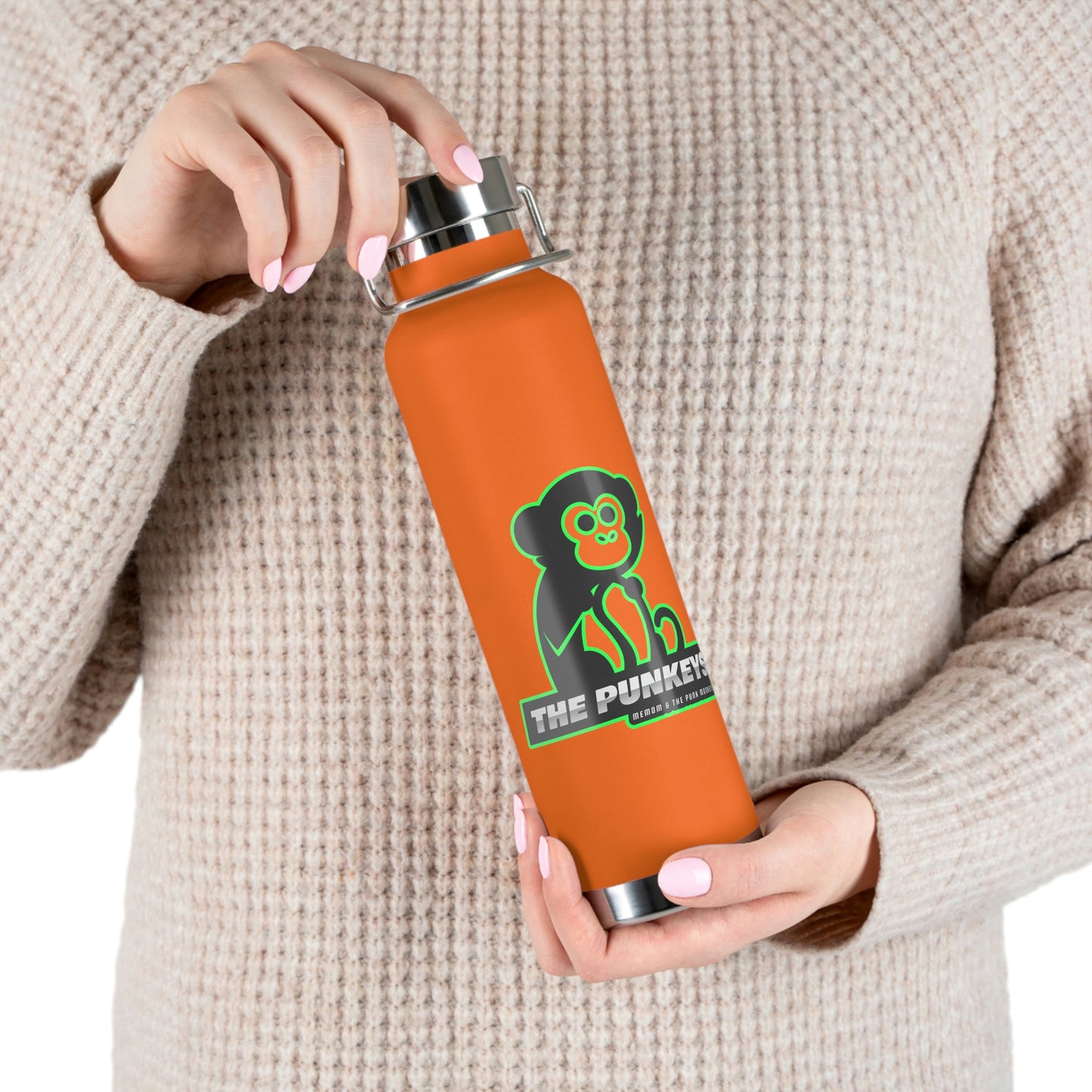 The Punkeys Copper Vacuum Insulated Bottle, 22oz