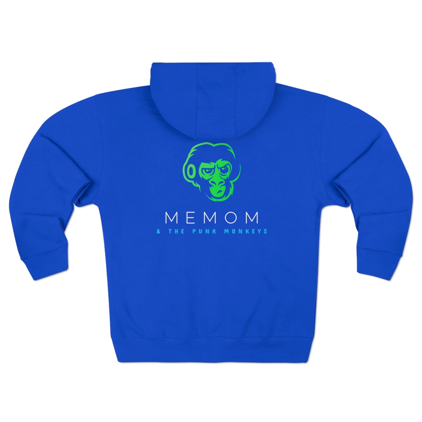Memom & The Punk Monkeys Unisex Premium Full Zip Hoodie